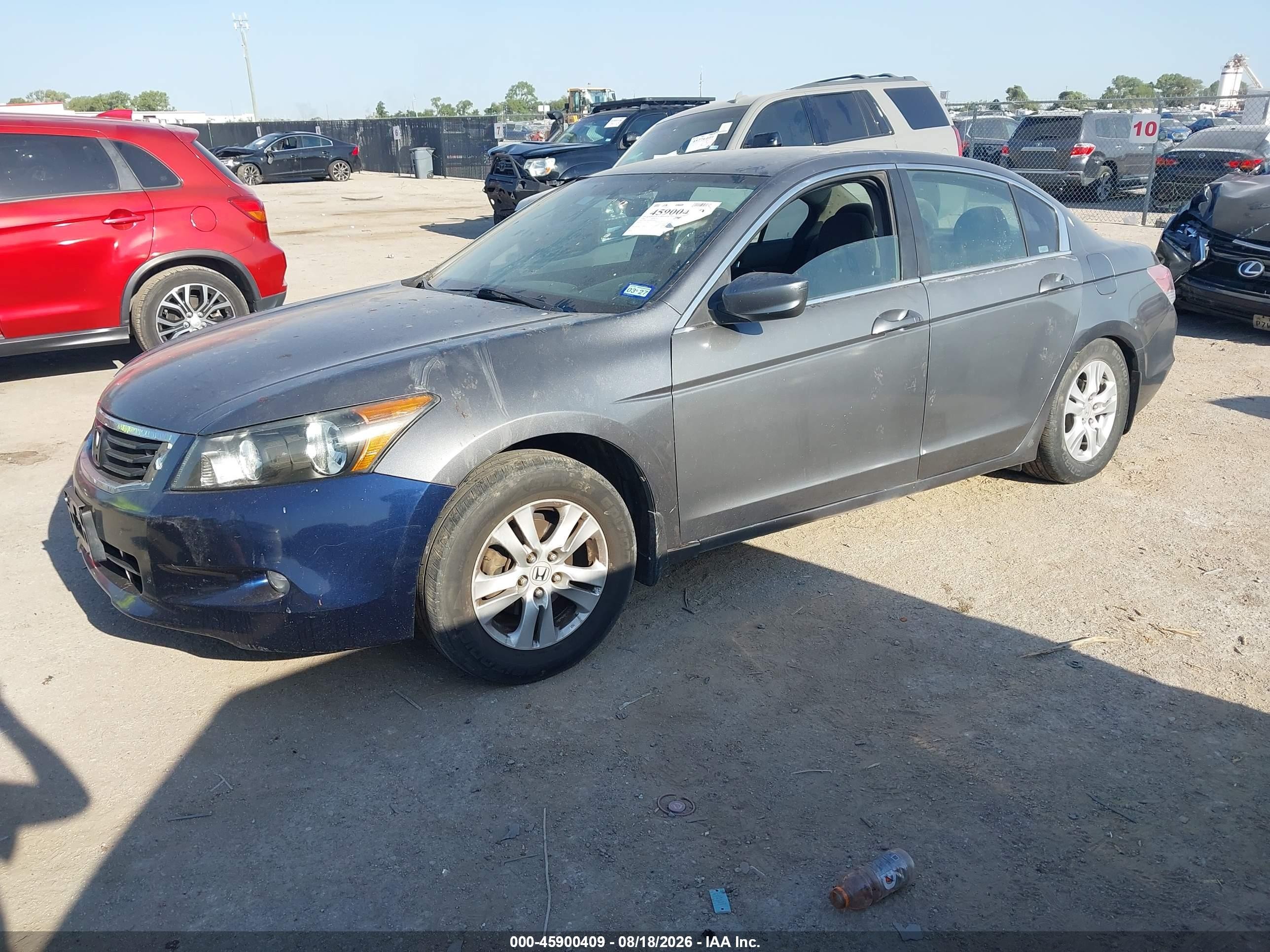 2008 Honda Accord 2.4 Lx-p Gray vin: 1HGCP26418A166033