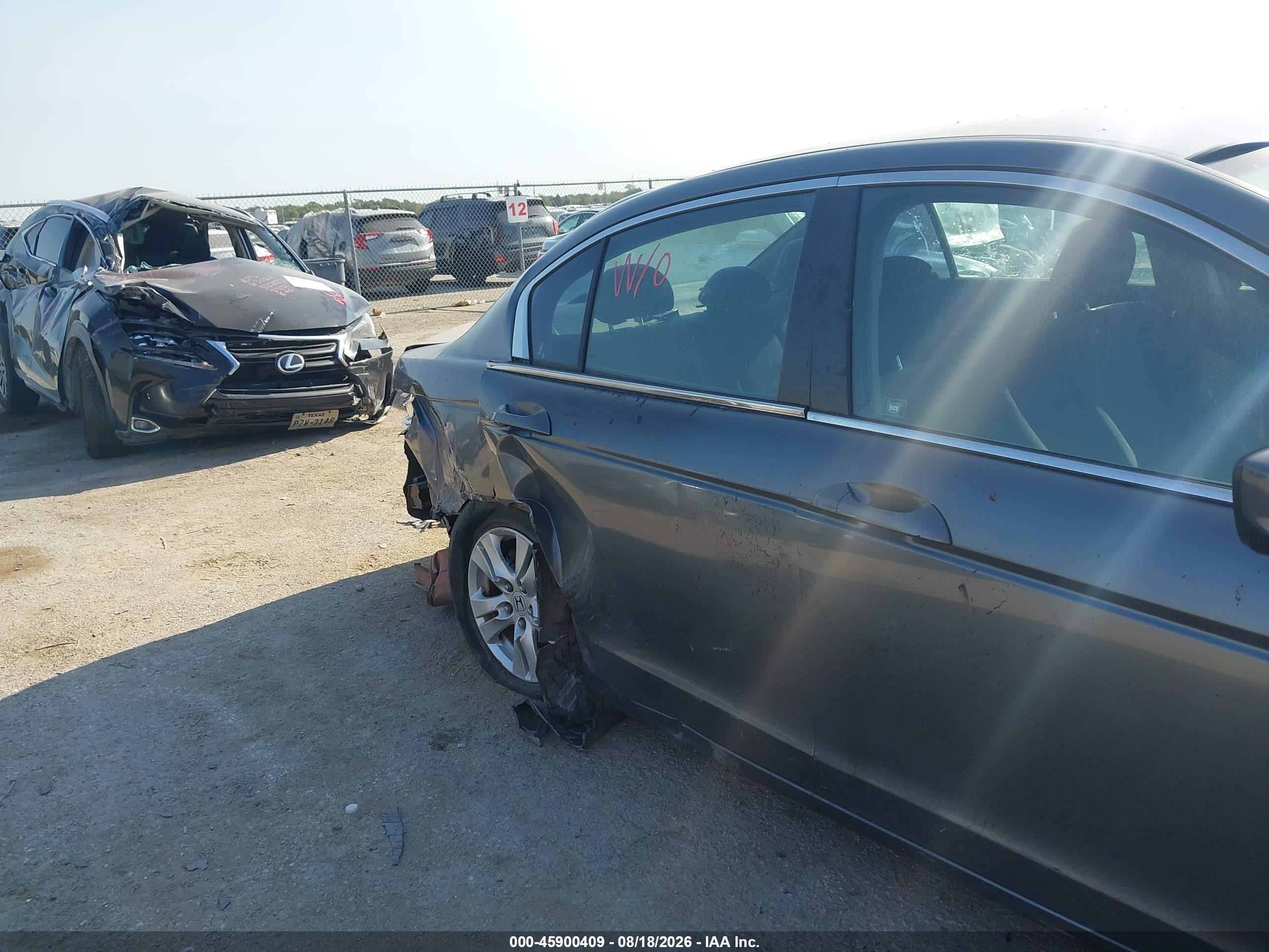 2008 Honda Accord 2.4 Lx-p Gray vin: 1HGCP26418A166033