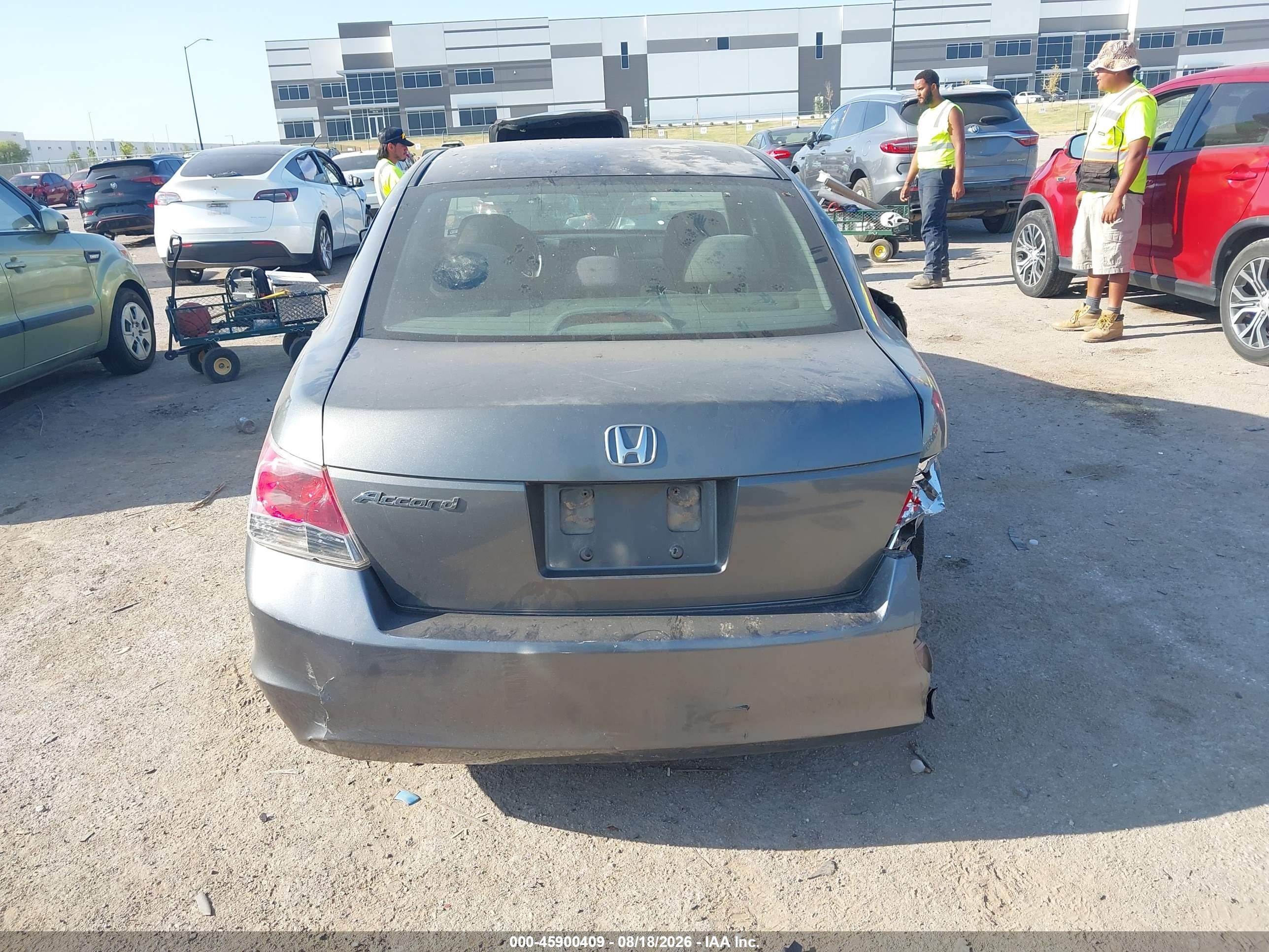 2008 Honda Accord 2.4 Lx-p Gray vin: 1HGCP26418A166033