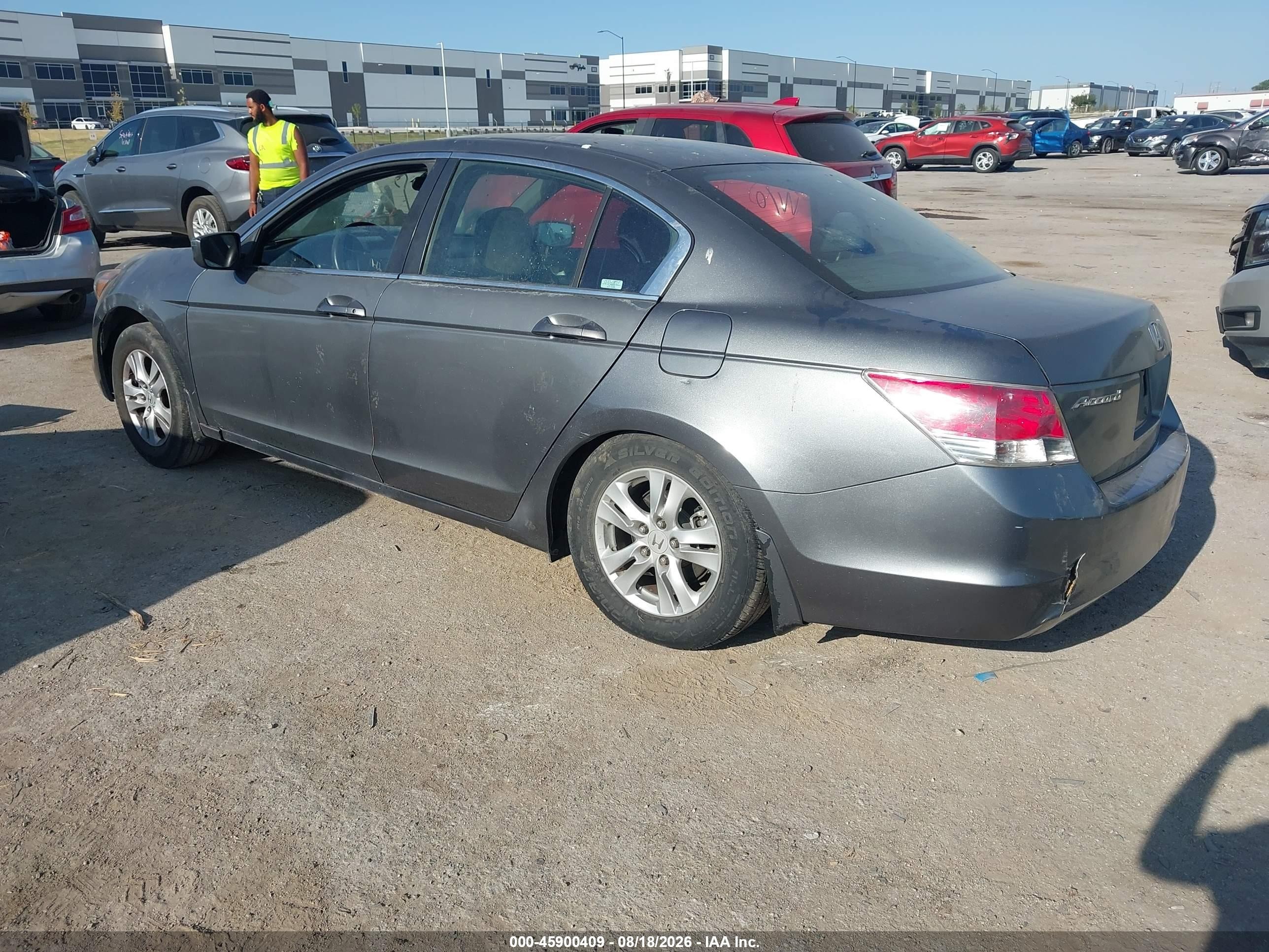2008 Honda Accord 2.4 Lx-p Gray vin: 1HGCP26418A166033