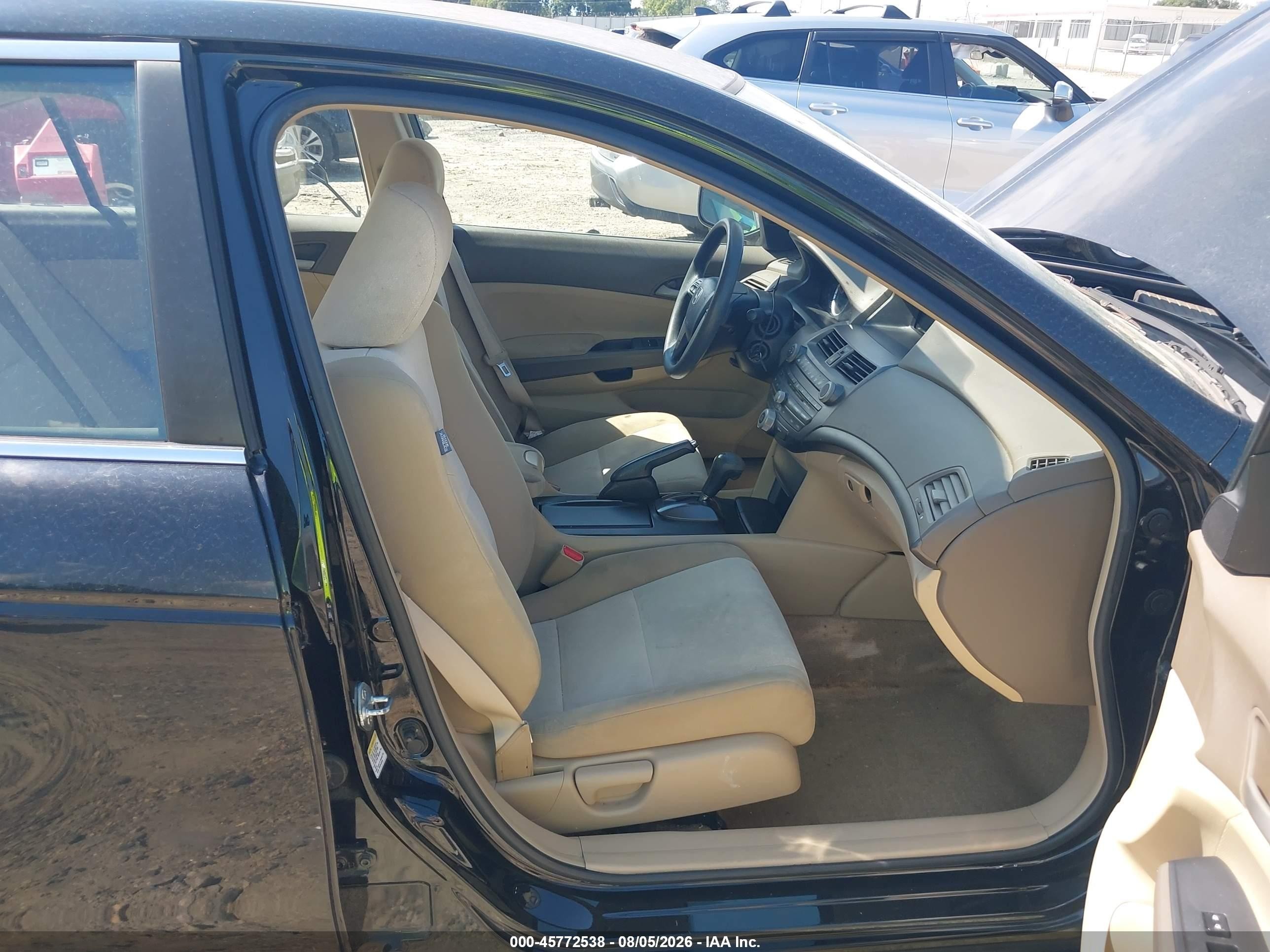 2009 Honda Accord 2.4 Lx-p Черный vin: 1HGCP26419A007708