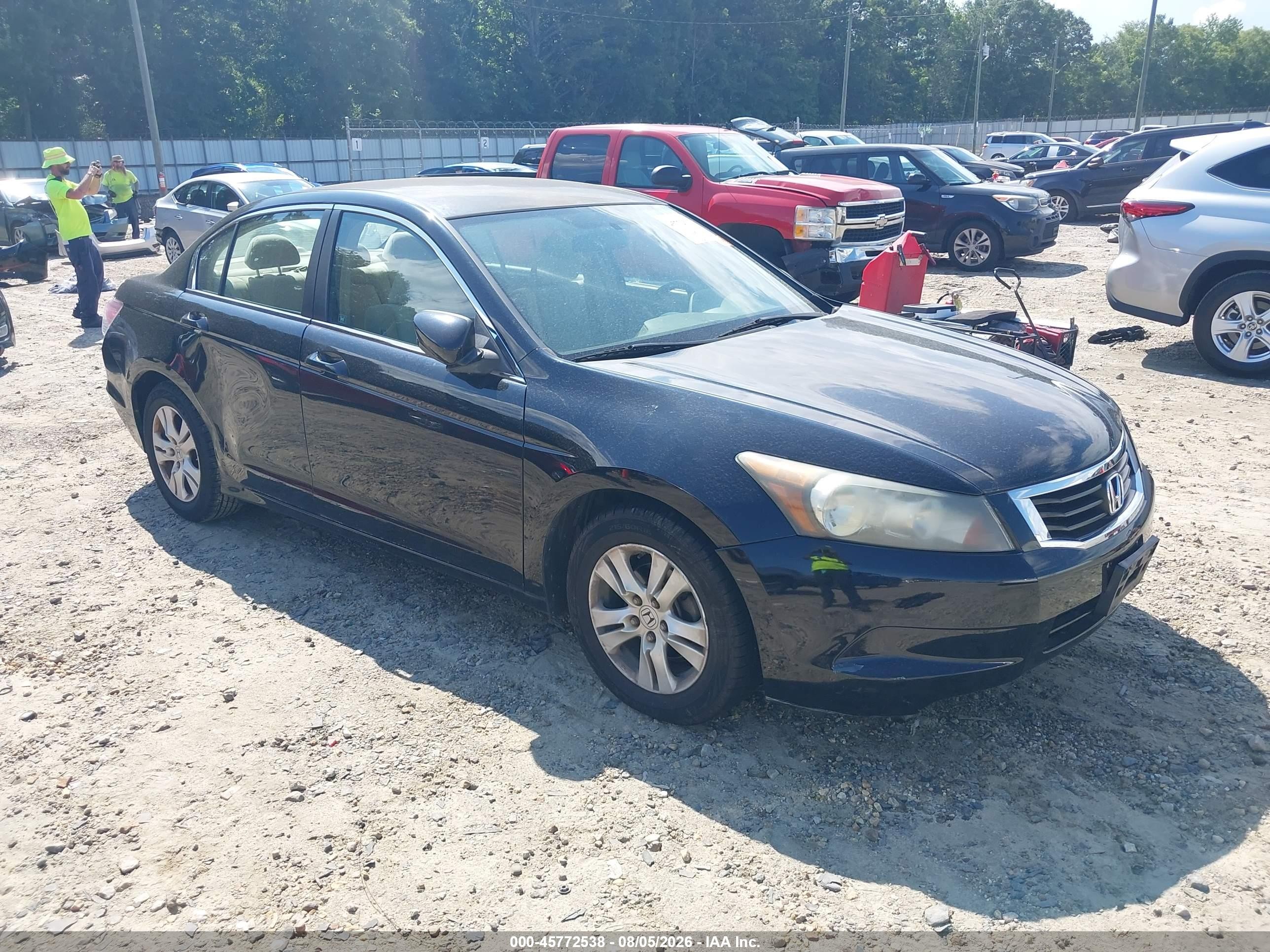 2009 Honda Accord 2.4 Lx-p Black vin: 1HGCP26419A007708