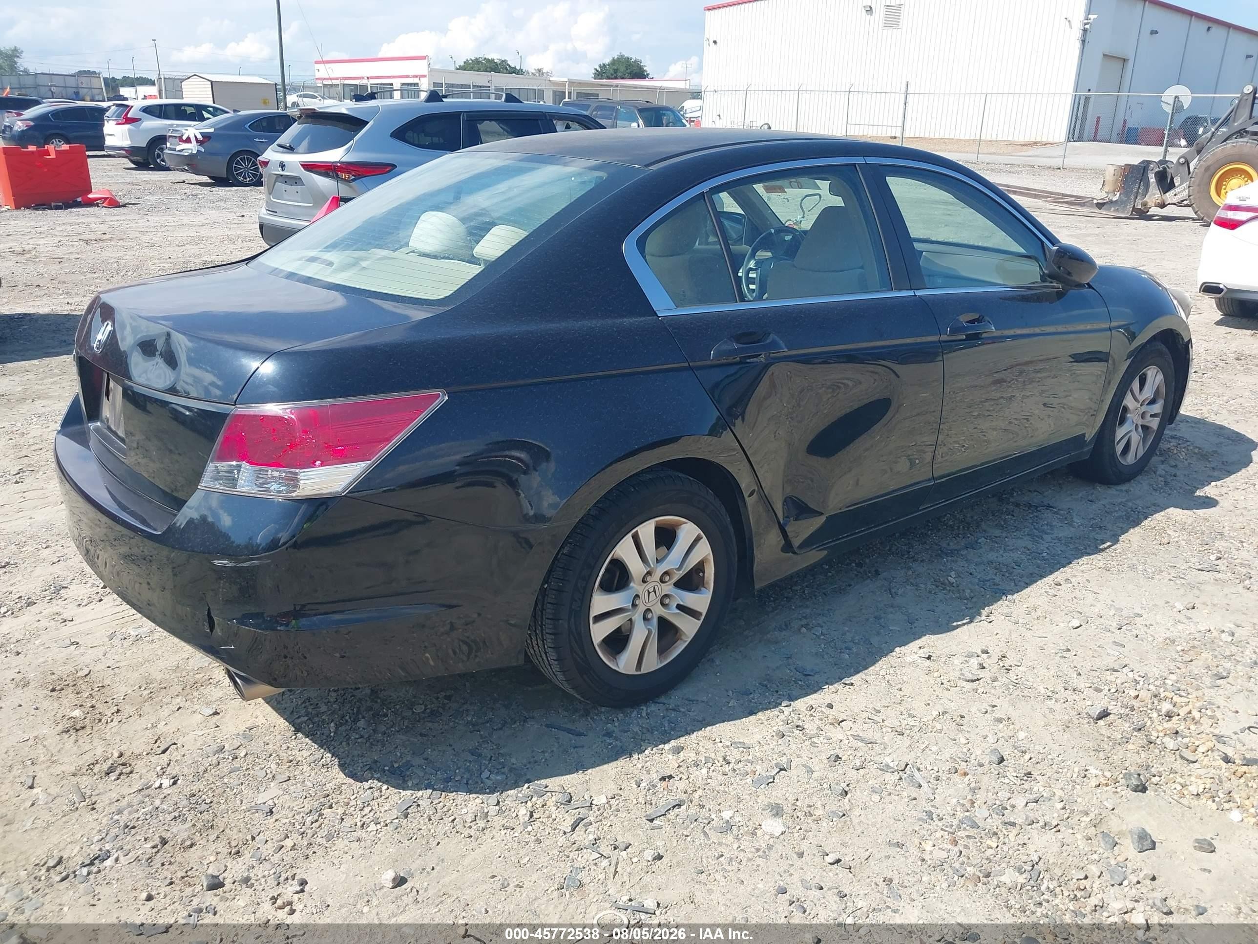2009 Honda Accord 2.4 Lx-p Черный vin: 1HGCP26419A007708