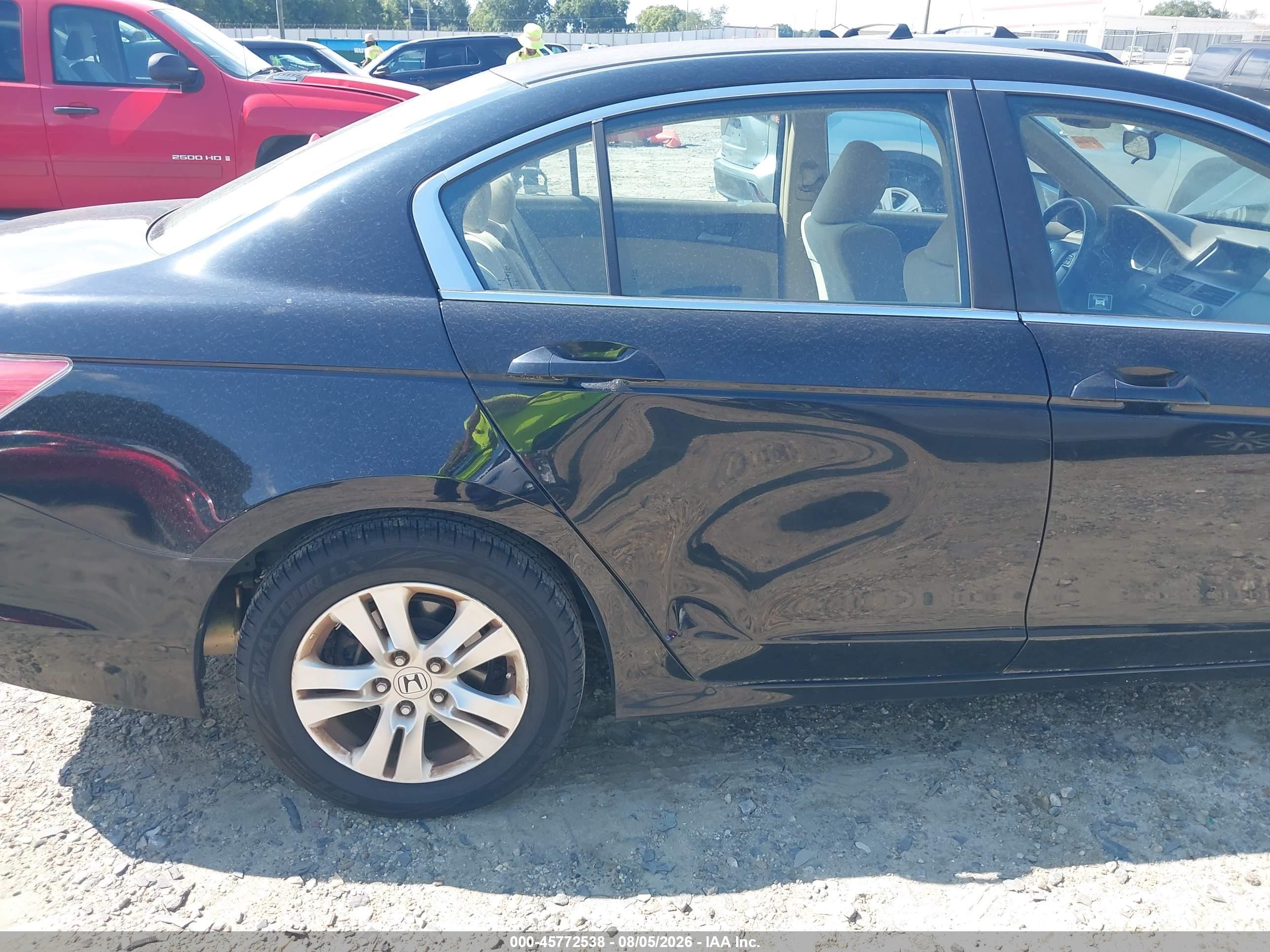2009 Honda Accord 2.4 Lx-p Черный vin: 1HGCP26419A007708
