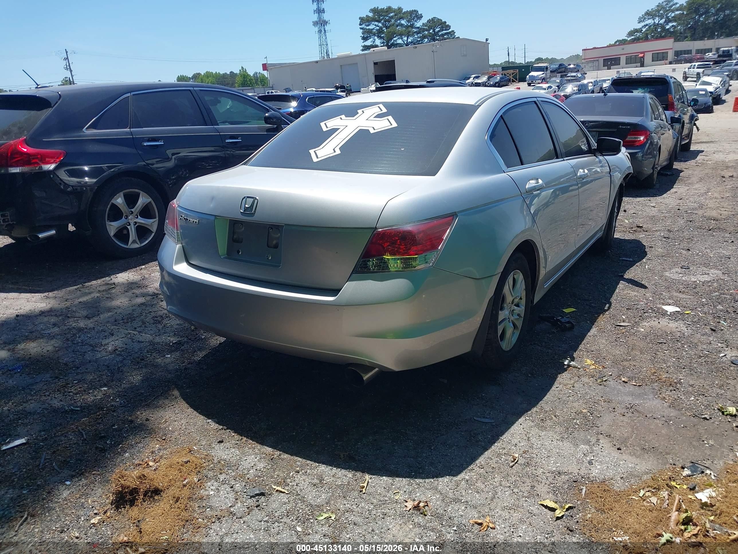 2009 Honda Accord 2.4 Lx-p Silver vin: 1HGCP26419A188213
