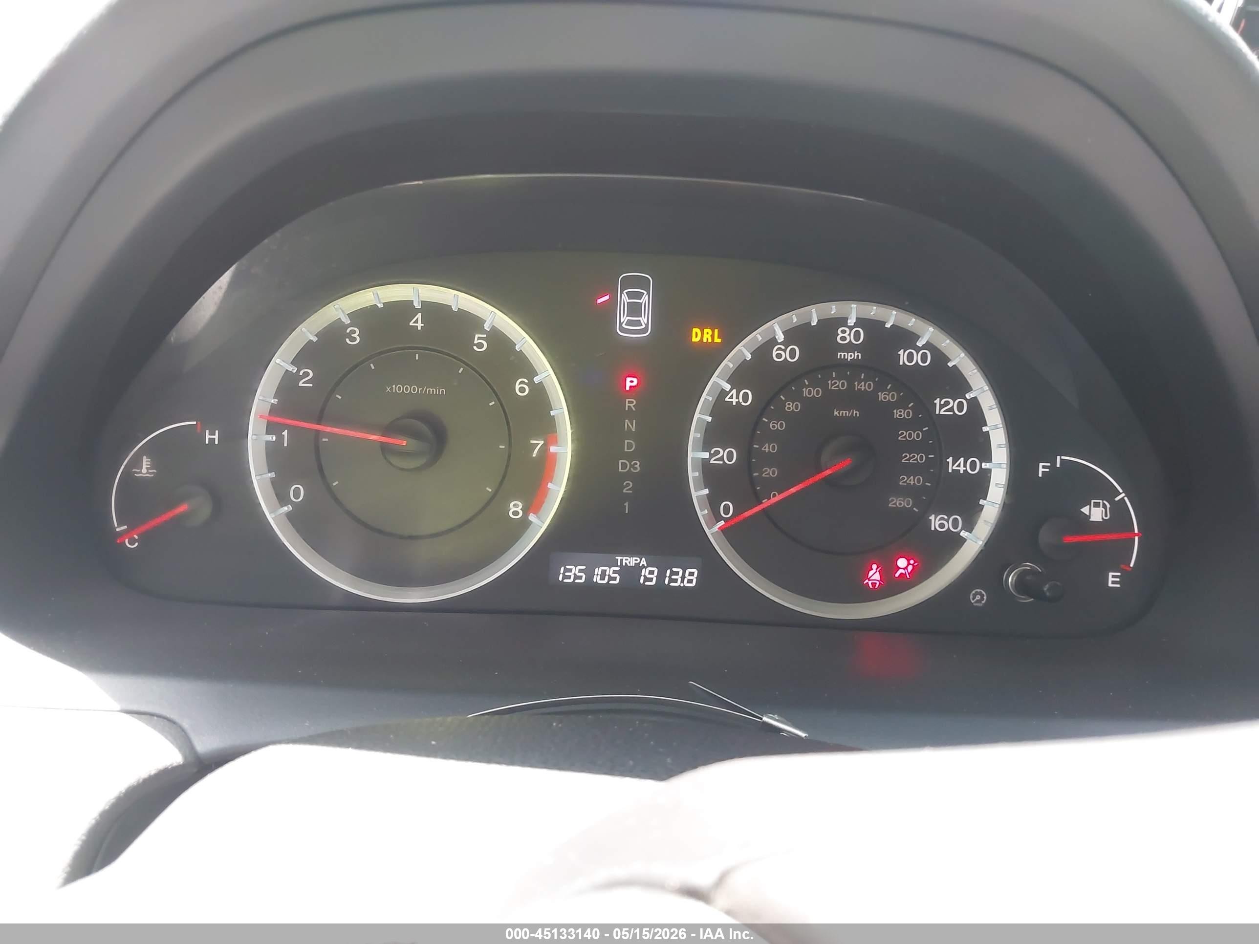 2009 Honda Accord 2.4 Lx-p Silver vin: 1HGCP26419A188213