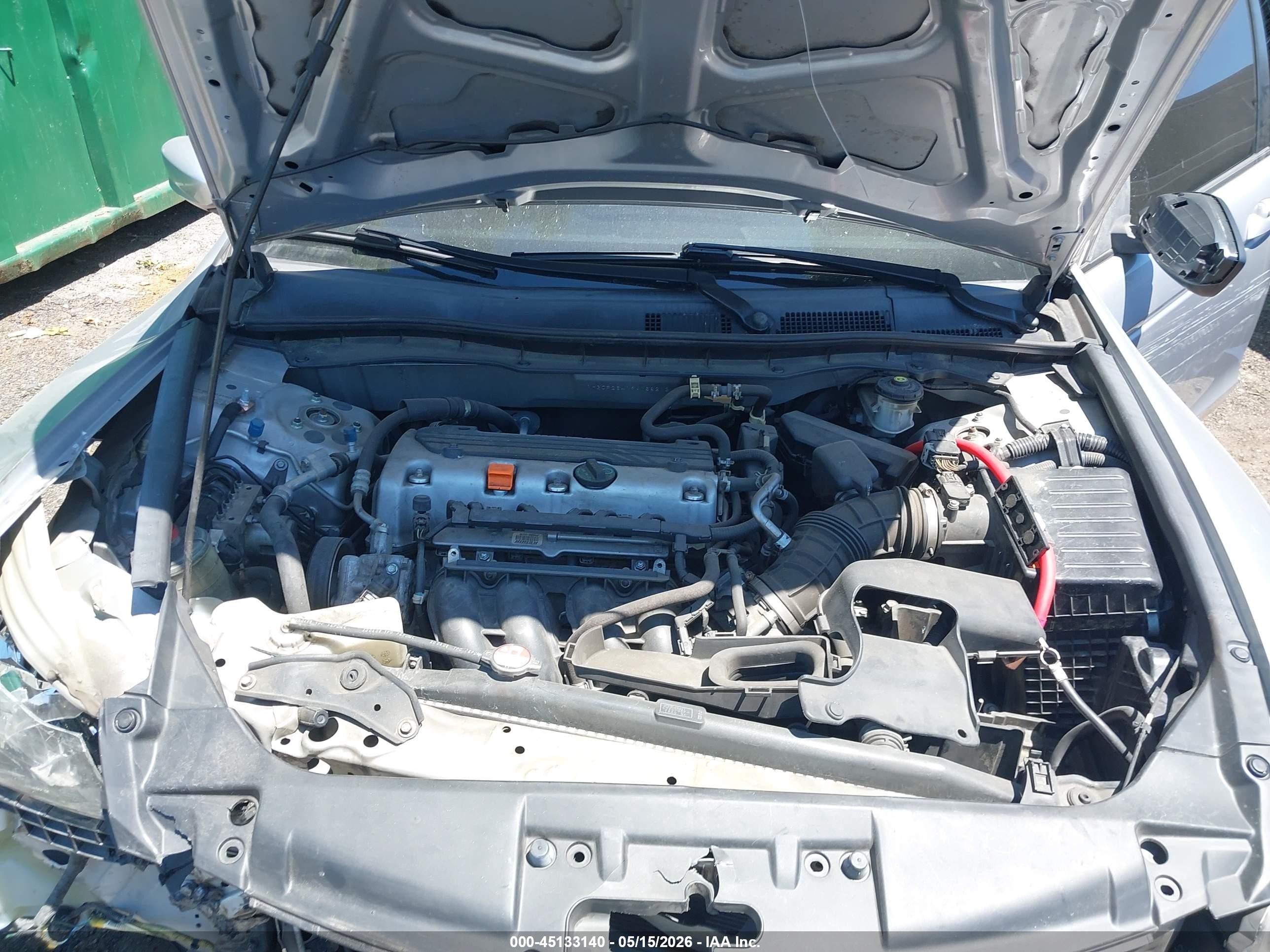 2009 Honda Accord 2.4 Lx-p Silver vin: 1HGCP26419A188213