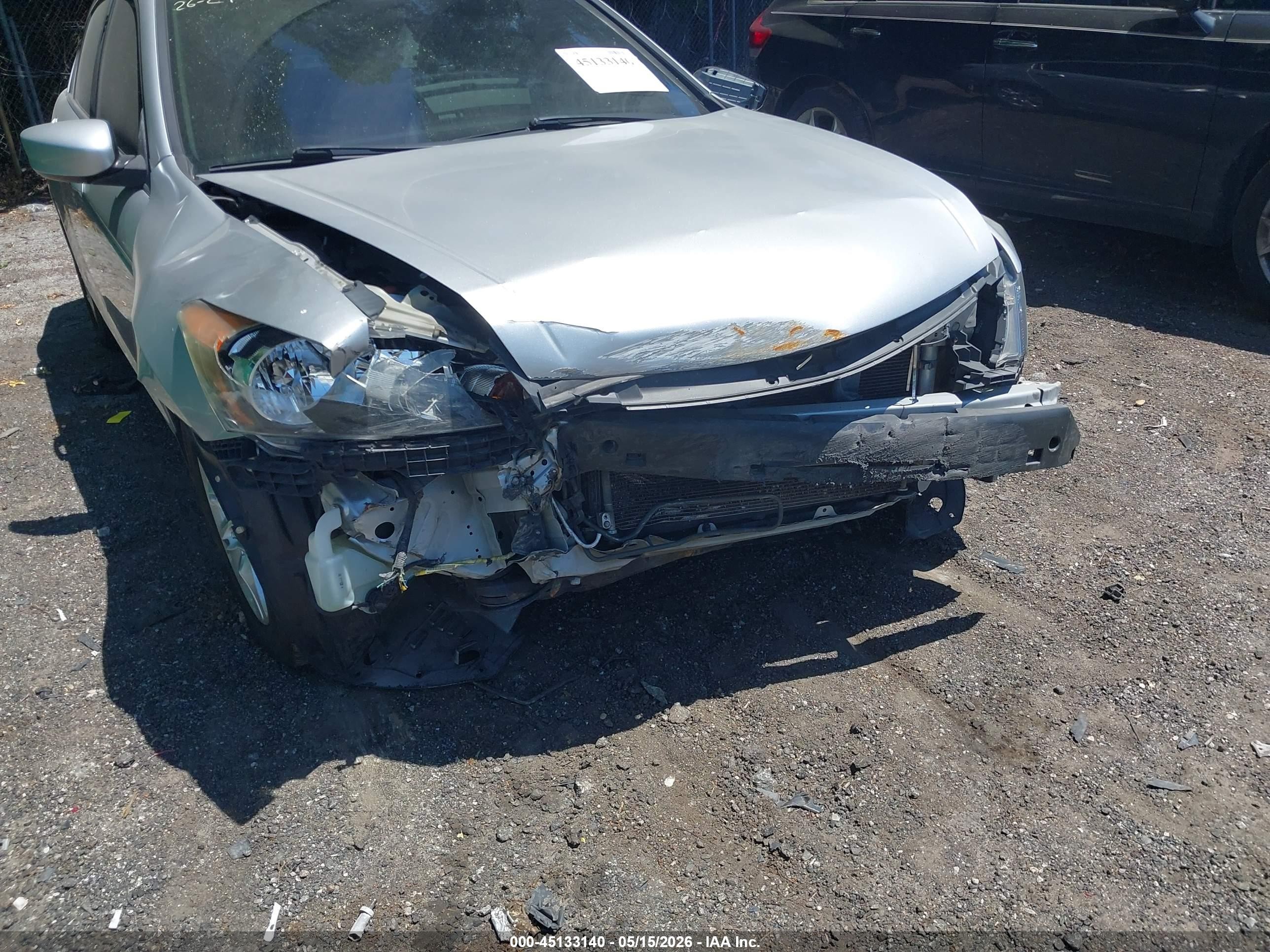 2009 Honda Accord 2.4 Lx-p Silver vin: 1HGCP26419A188213
