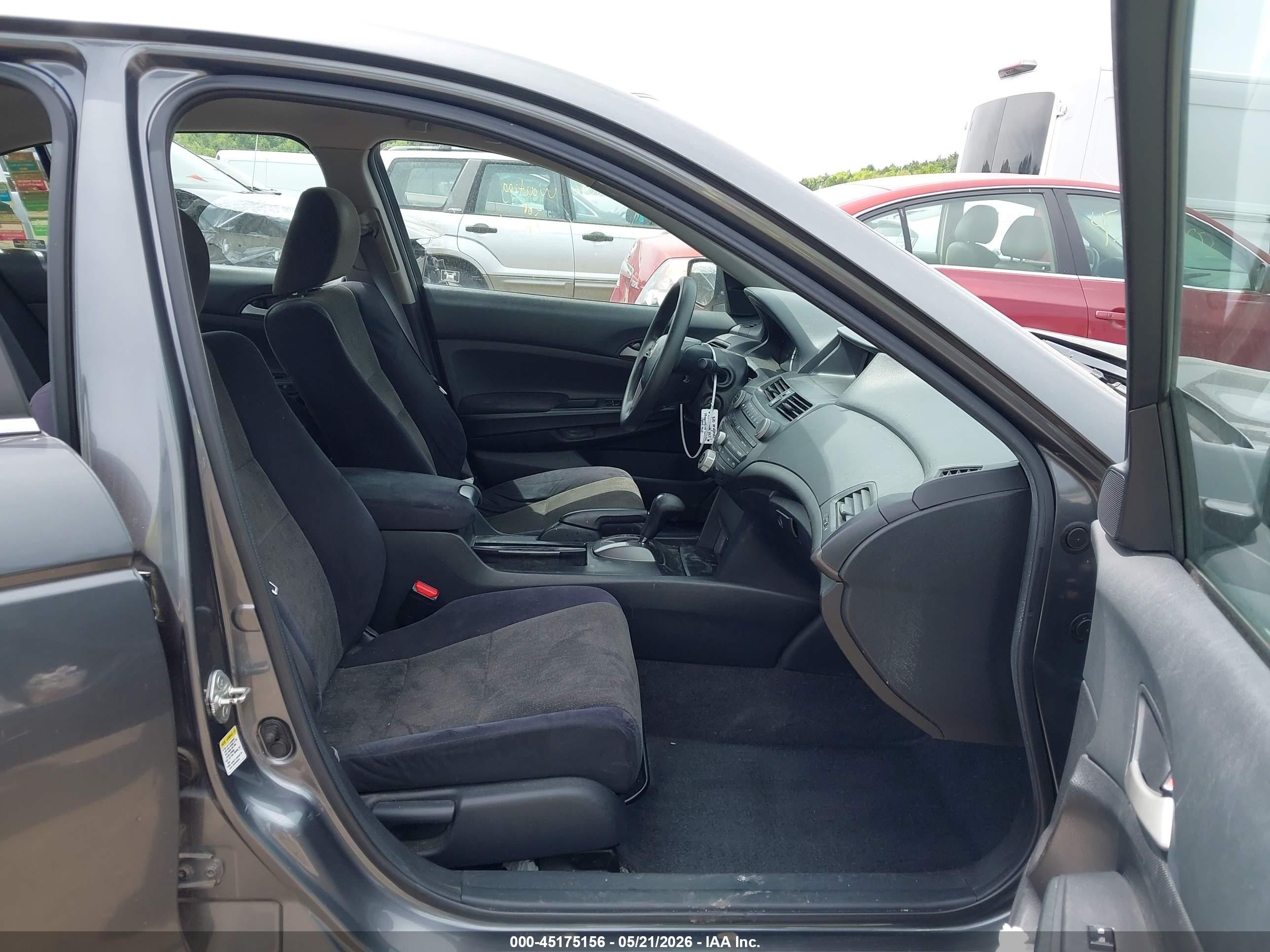 2009 Honda Accord 2.4 Lx-p Gray vin: 1HGCP26419A191127