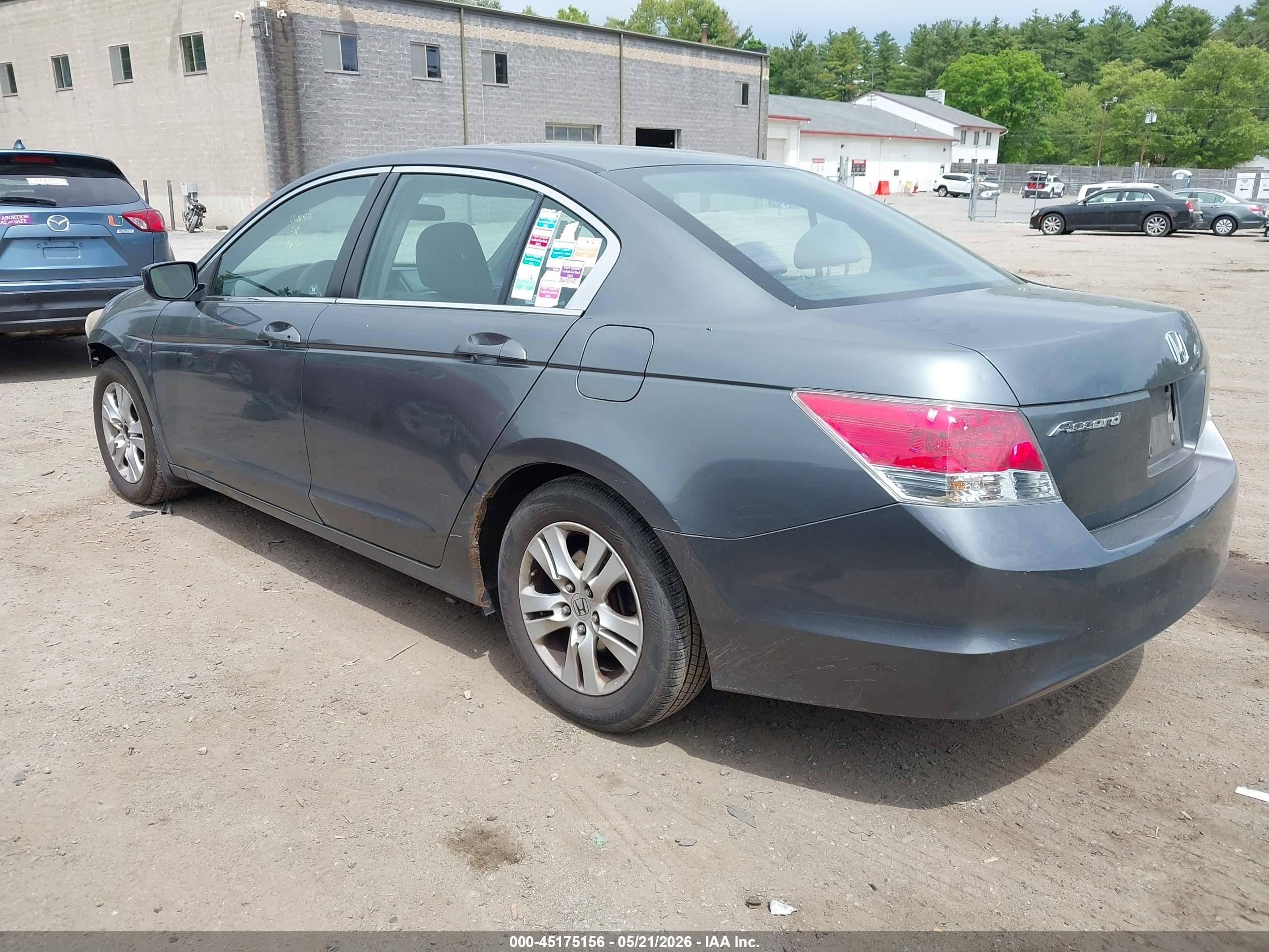 2009 Honda Accord 2.4 Lx-p Gray vin: 1HGCP26419A191127
