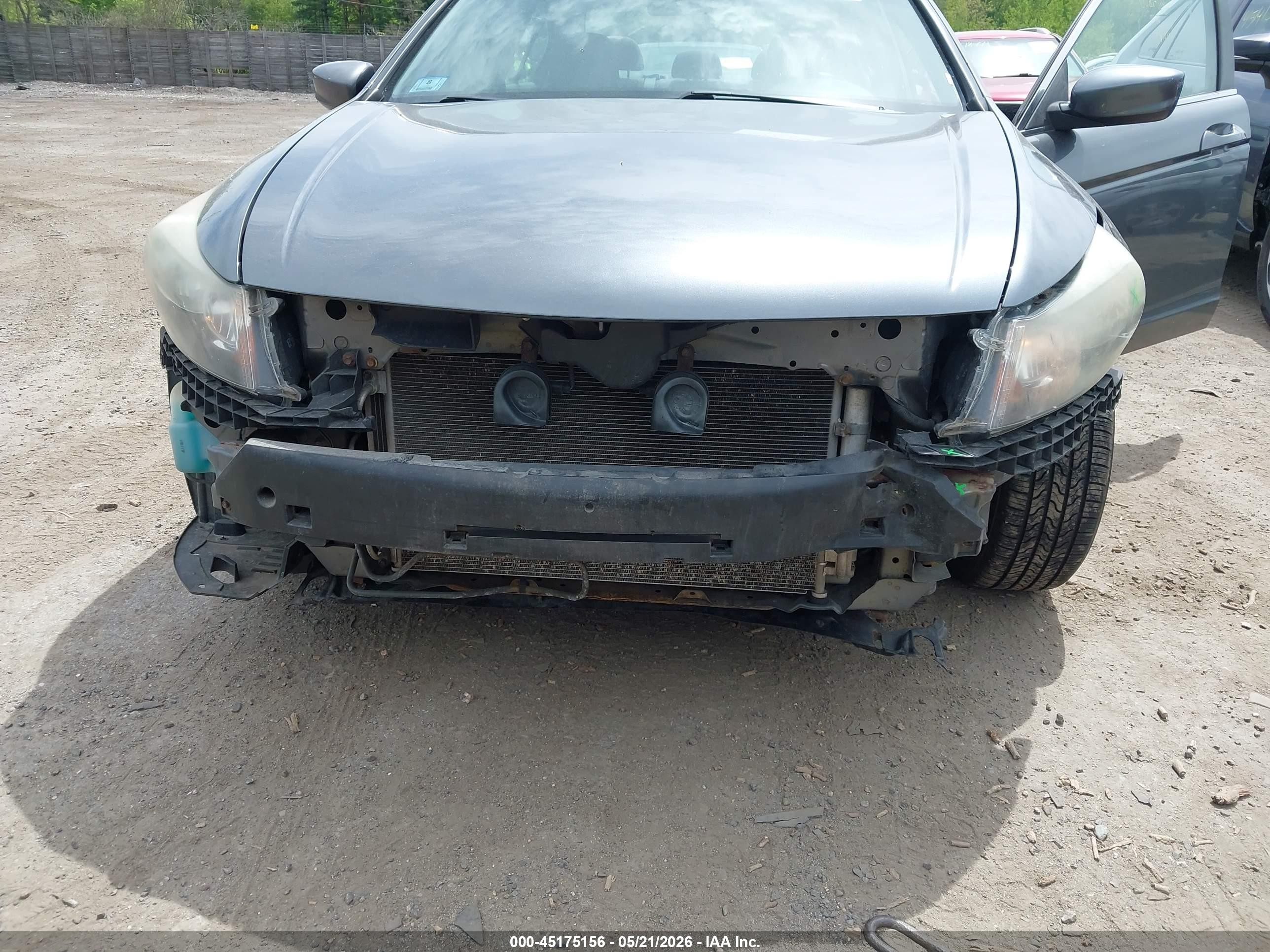 2009 Honda Accord 2.4 Lx-p Gray vin: 1HGCP26419A191127