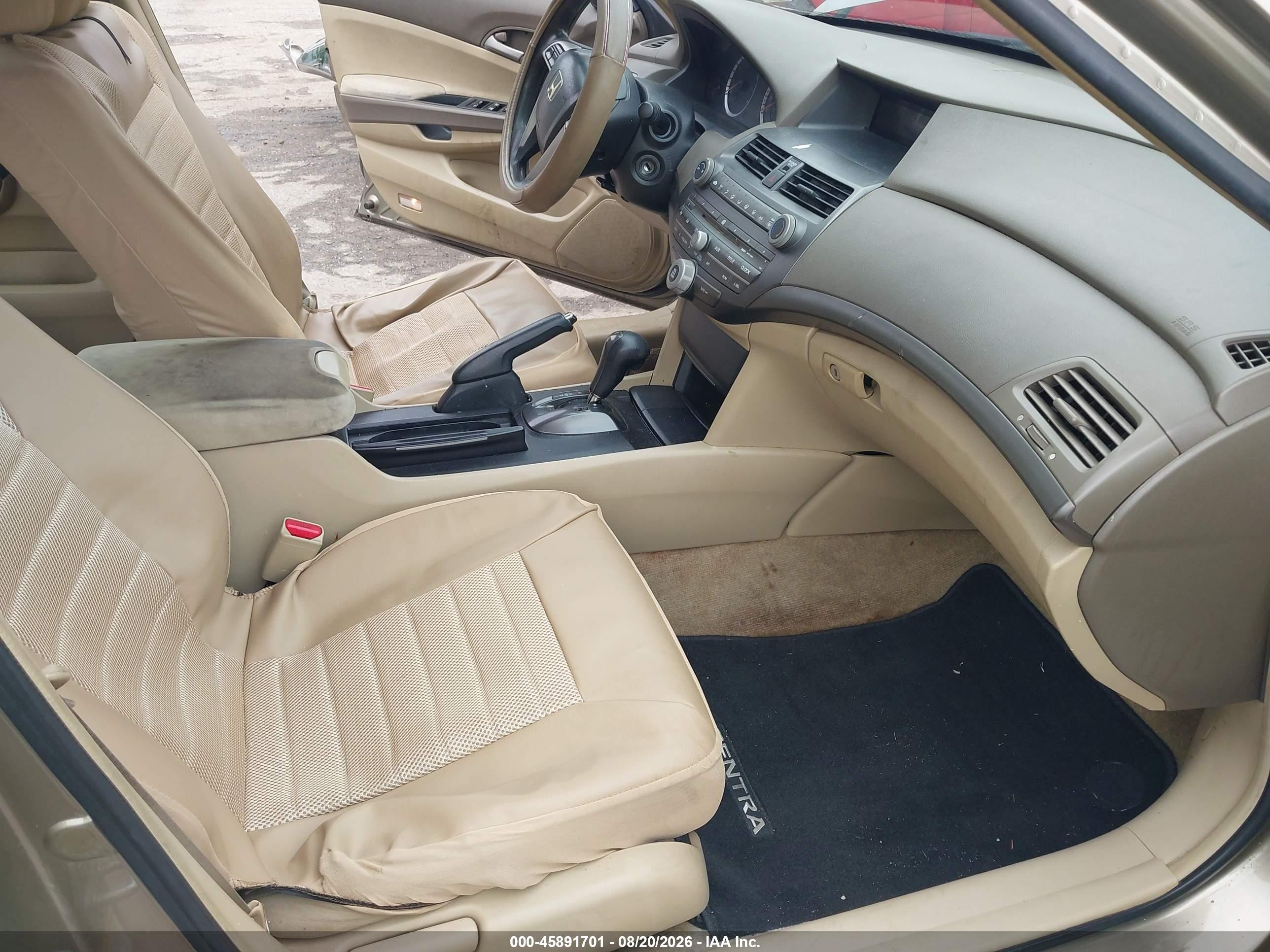 2008 Honda Accord 2.4 Lx-p Gold vin: 1HGCP26428A026010