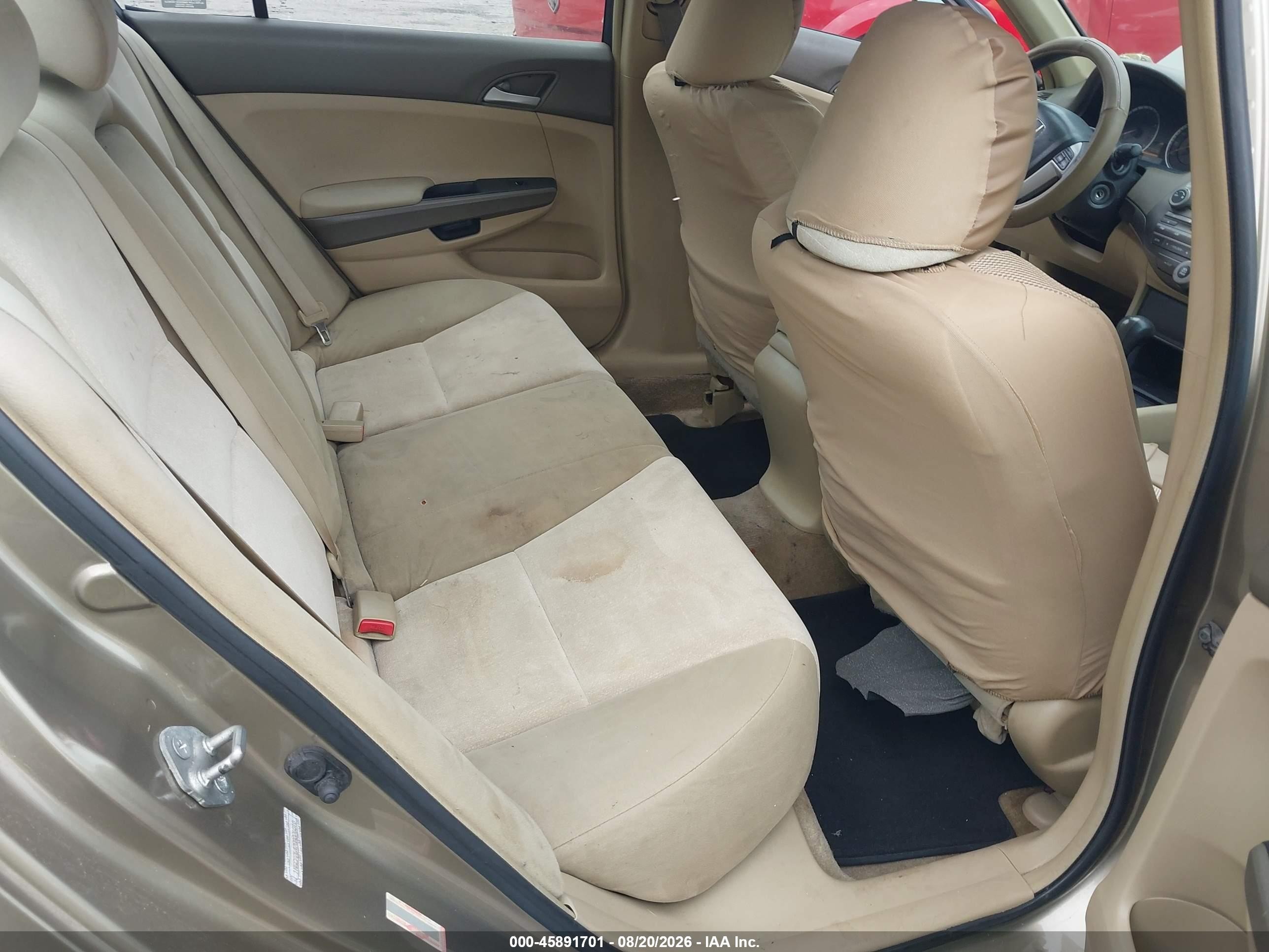 2008 Honda Accord 2.4 Lx-p Gold vin: 1HGCP26428A026010