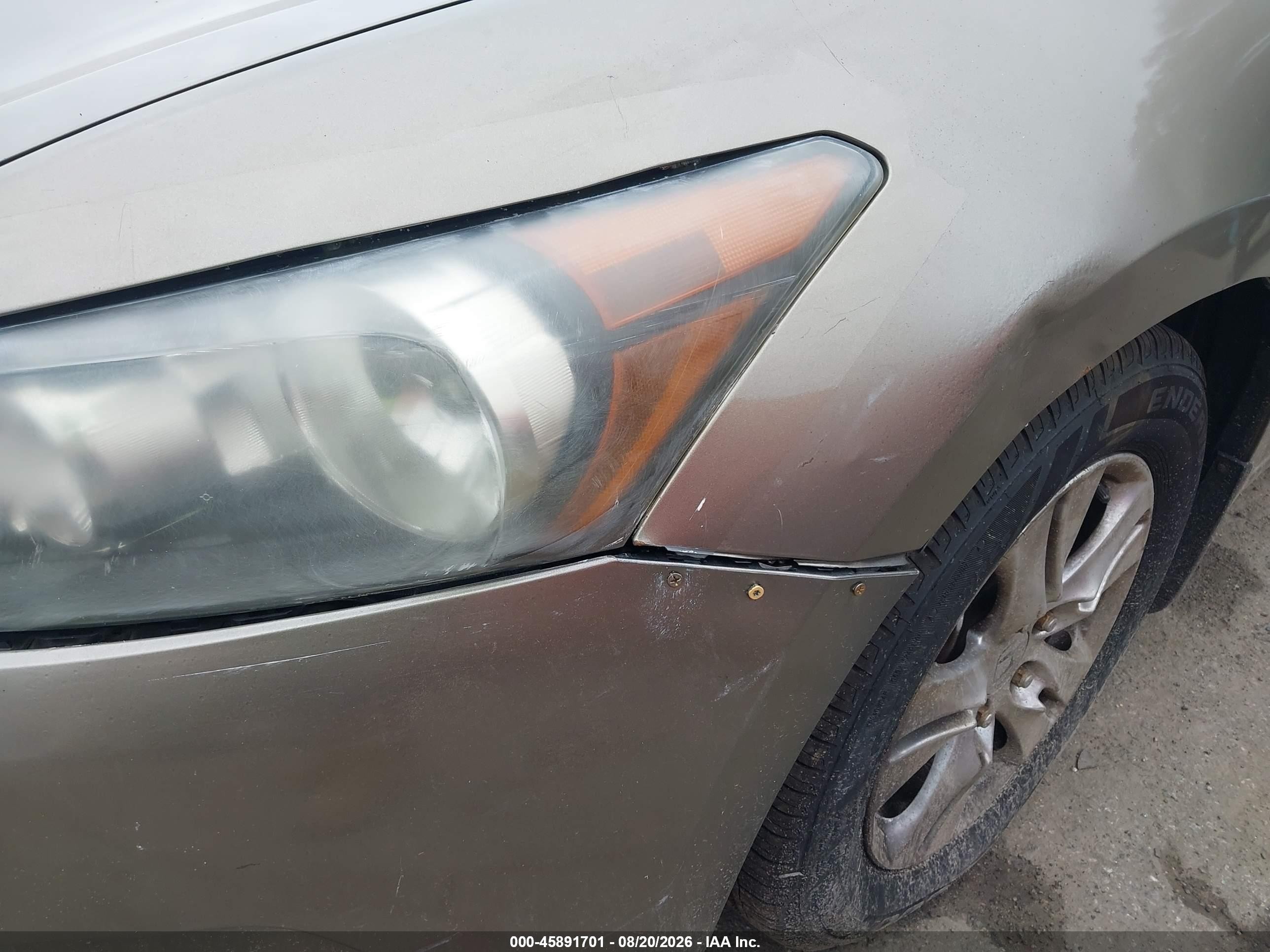 2008 Honda Accord 2.4 Lx-p Gold vin: 1HGCP26428A026010
