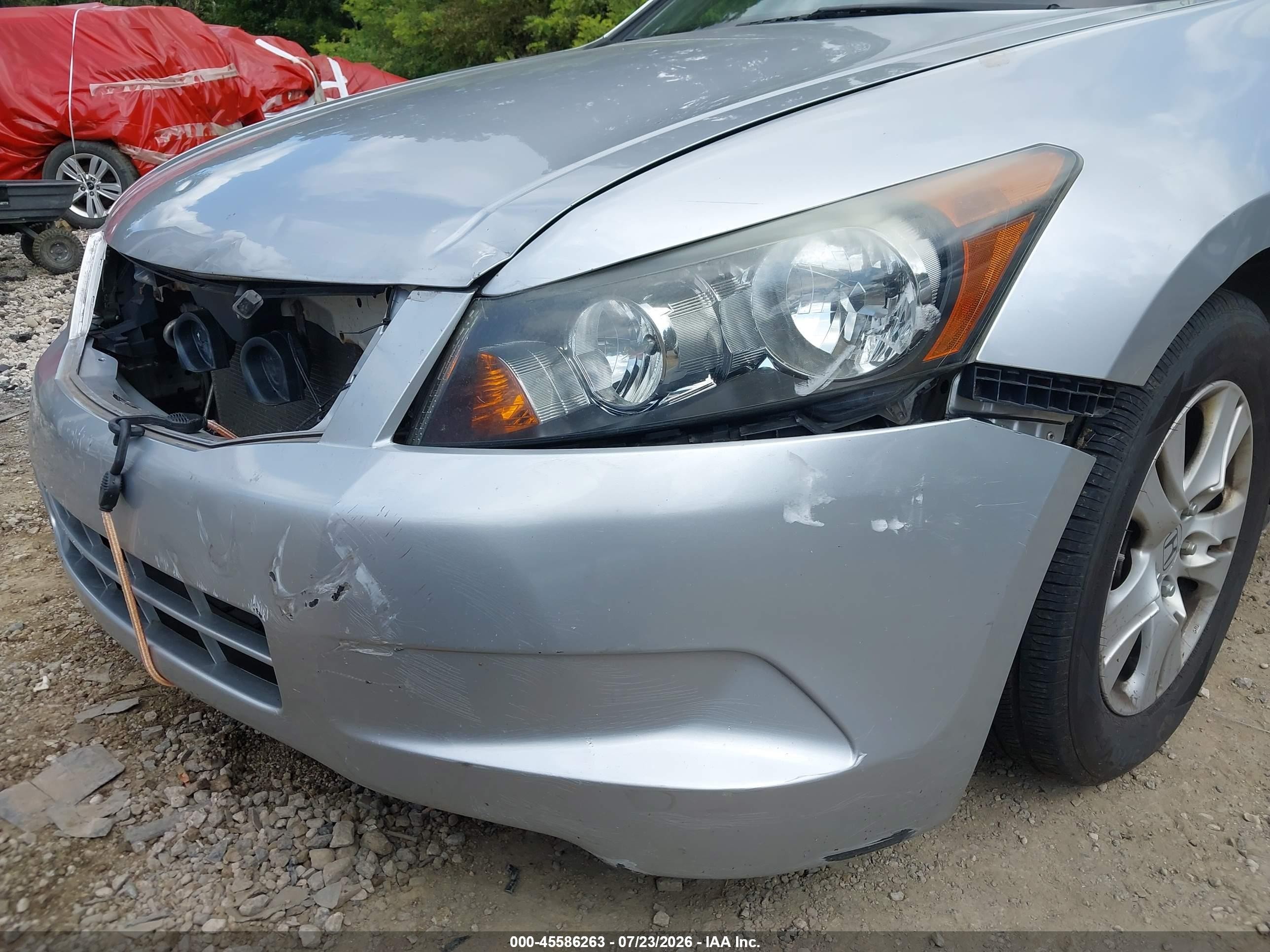 2008 Honda Accord 2.4 Lx-p Silver vin: 1HGCP26428A152299