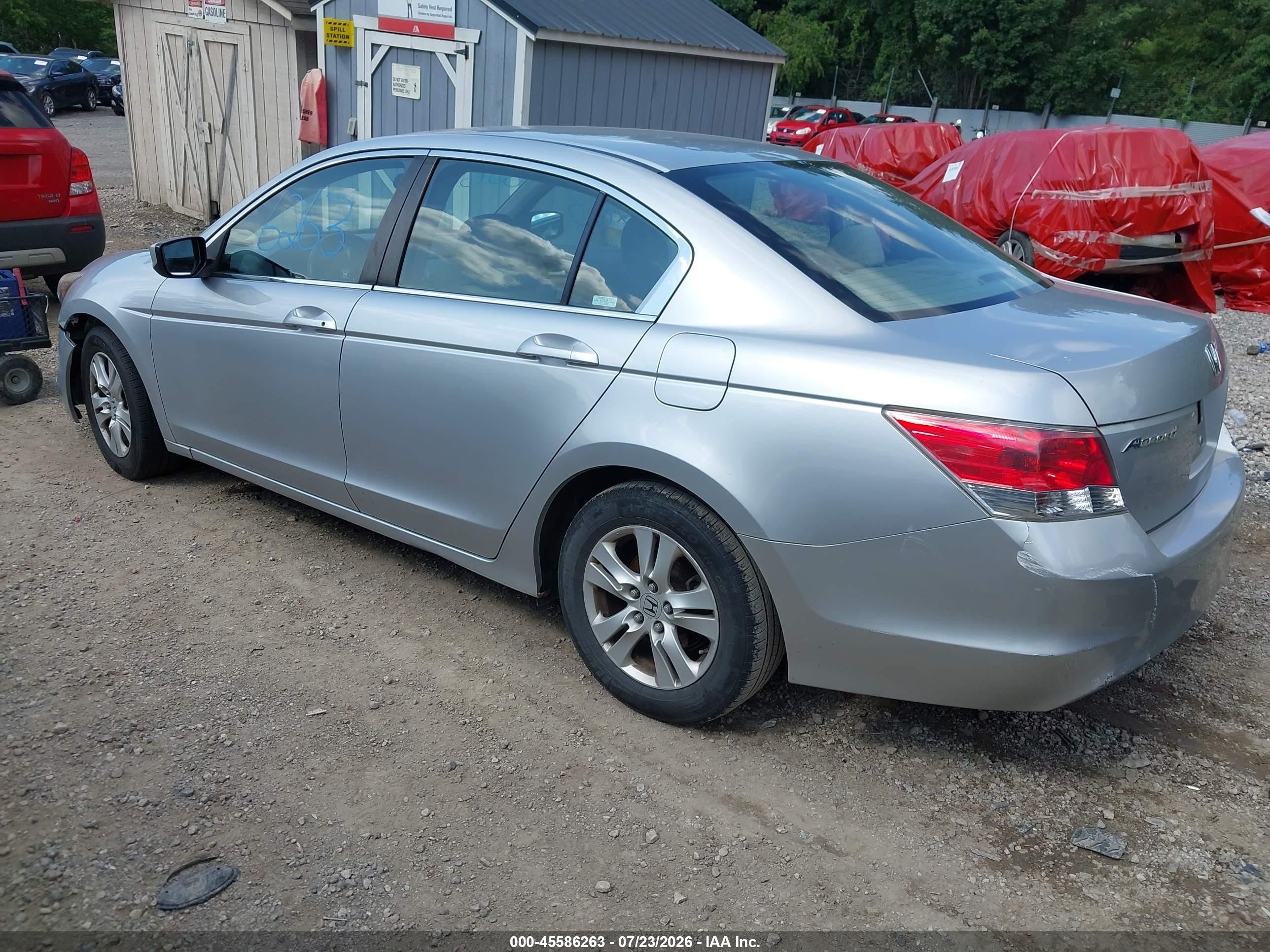 2008 Honda Accord 2.4 Lx-p Silver vin: 1HGCP26428A152299