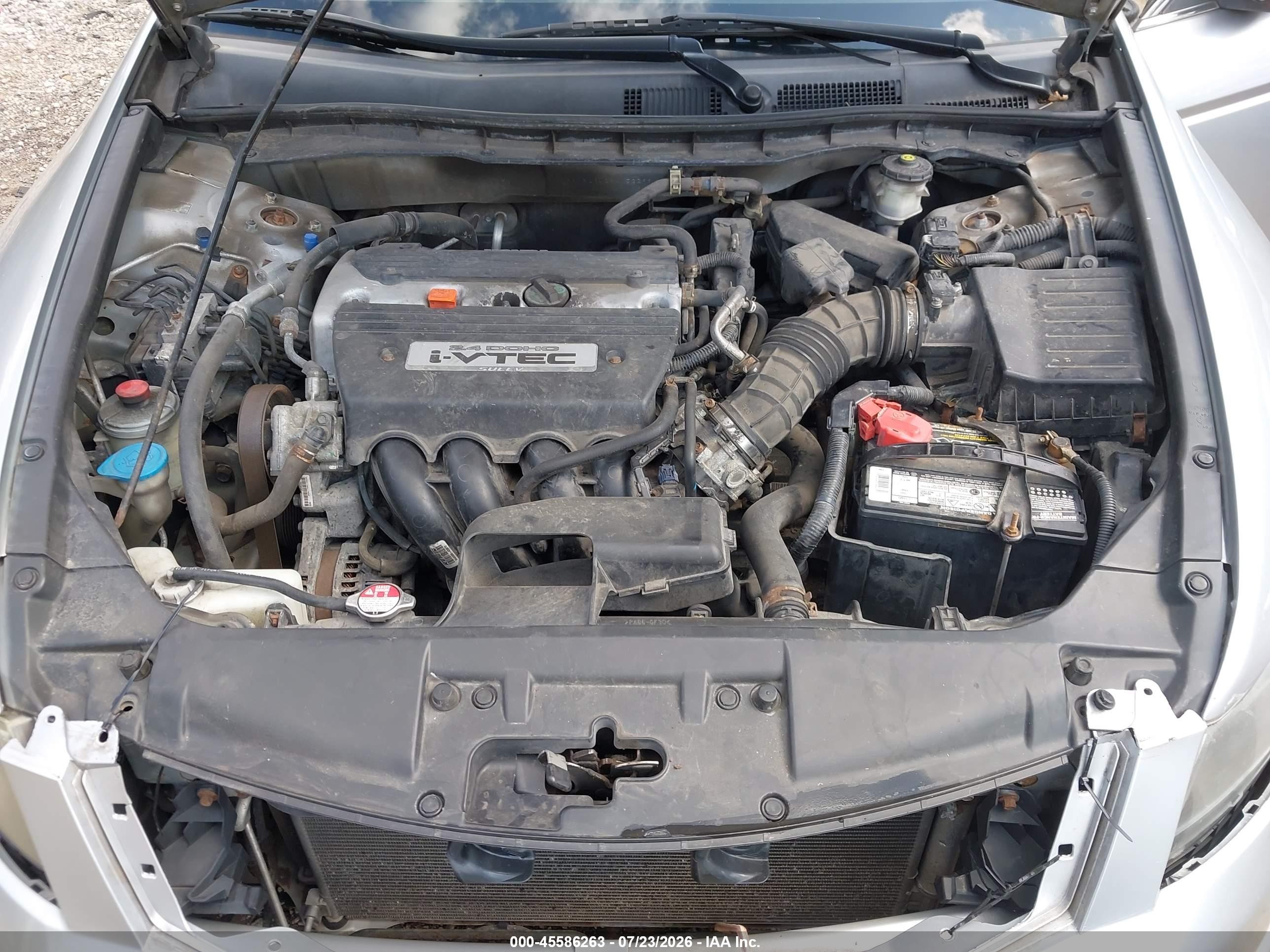2008 Honda Accord 2.4 Lx-p Silver vin: 1HGCP26428A152299