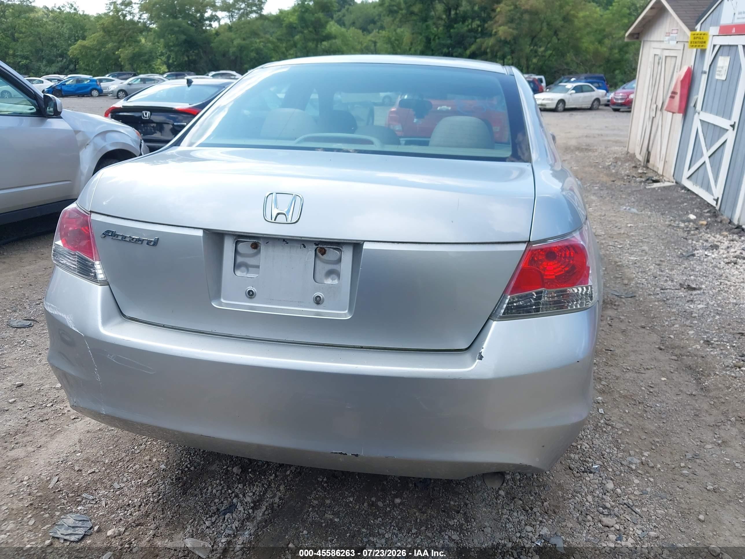 2008 Honda Accord 2.4 Lx-p Silver vin: 1HGCP26428A152299