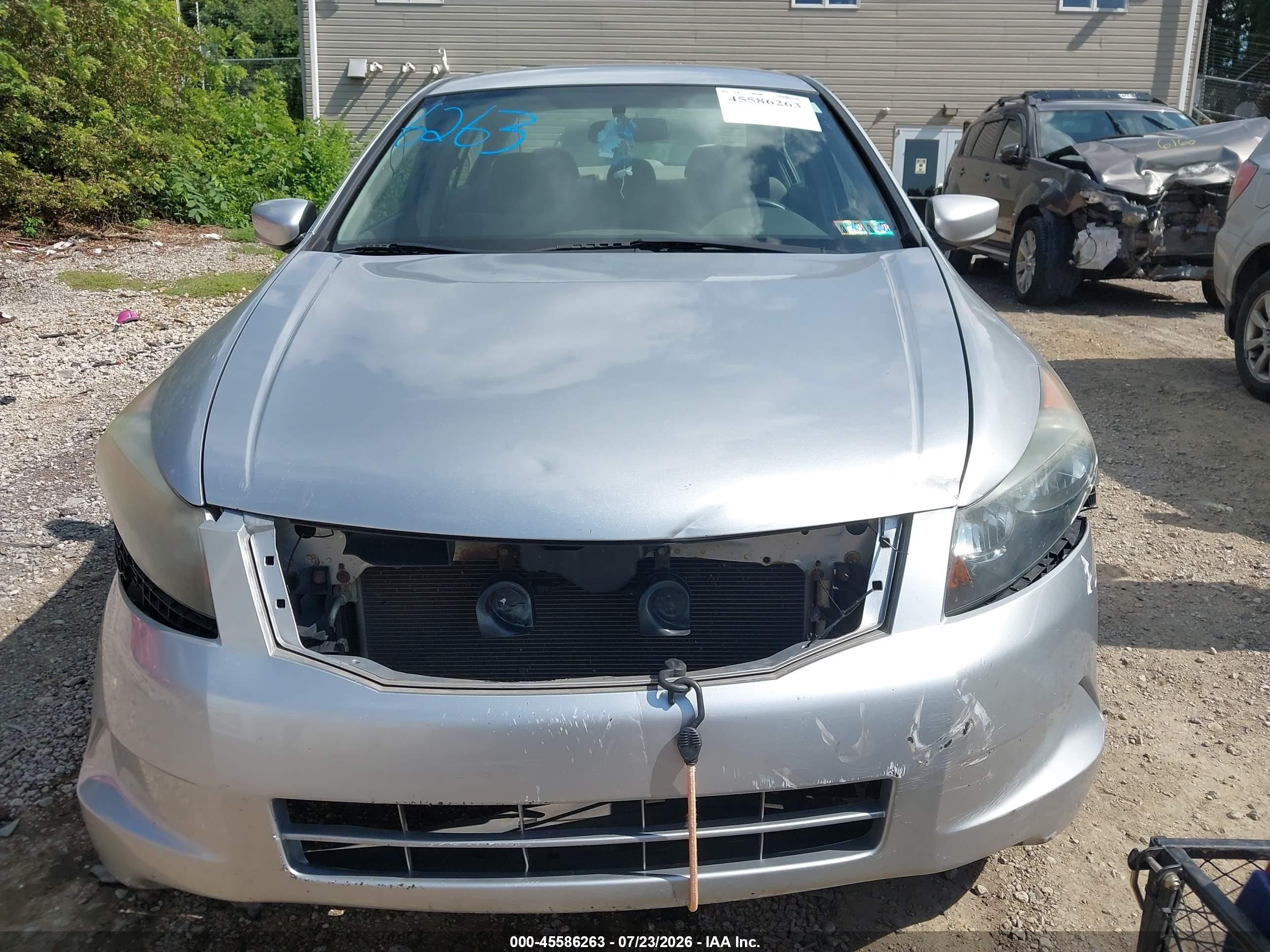 2008 Honda Accord 2.4 Lx-p Silver vin: 1HGCP26428A152299