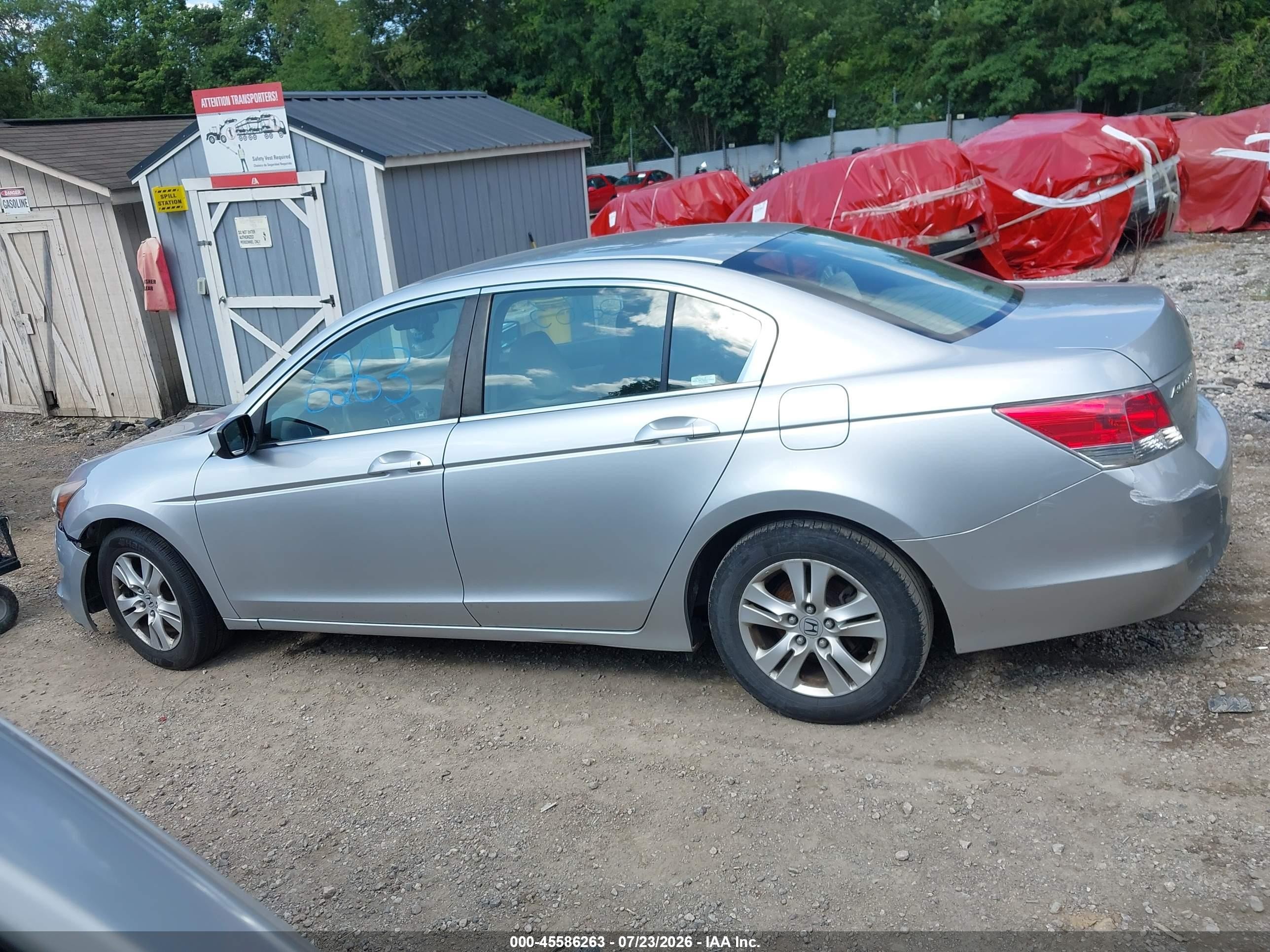 2008 Honda Accord 2.4 Lx-p Silver vin: 1HGCP26428A152299