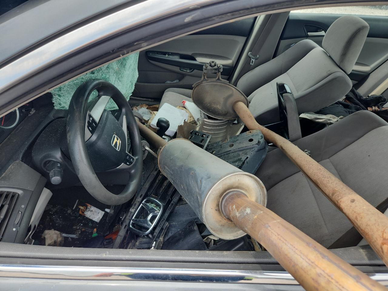 2009 Honda Accord Lxp Gray vin: 1HGCP26429A004056