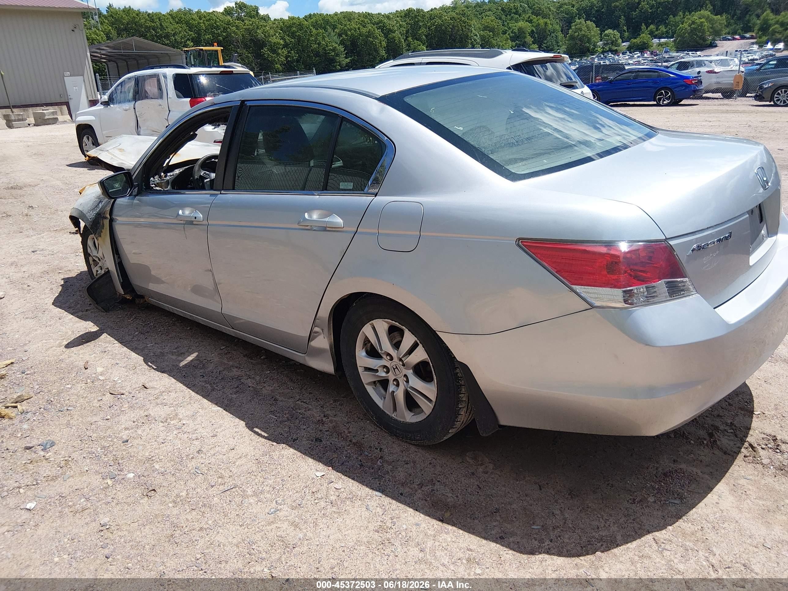 2009 Honda Accord 2.4 Lx-p Silver vin: 1HGCP26429A021584