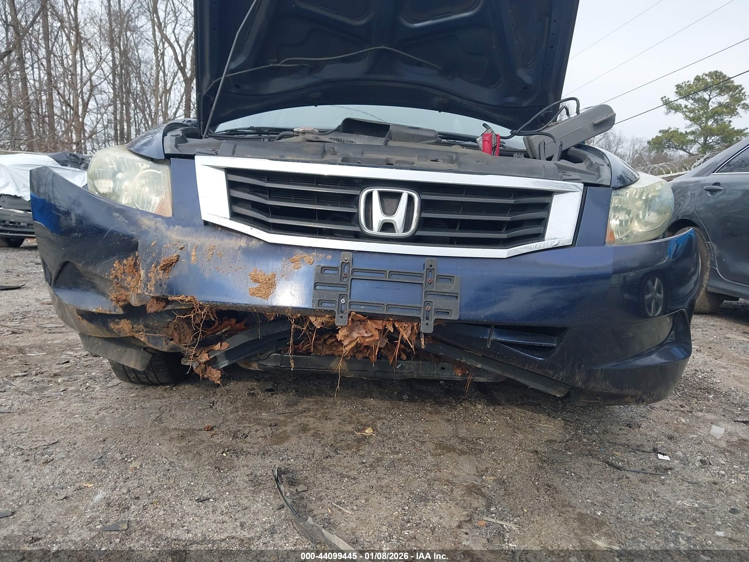 2009 Honda Accord 2.4 Lx-p Blue vin: 1HGCP26429A042208