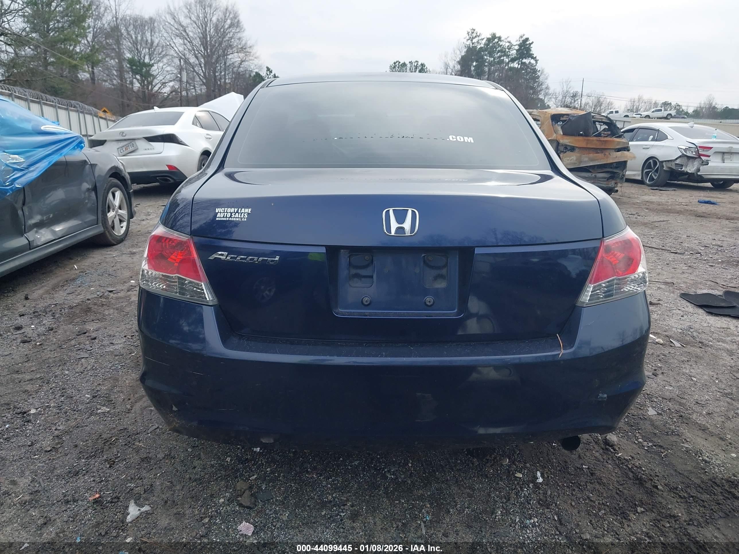 2009 Honda Accord 2.4 Lx-p Blue vin: 1HGCP26429A042208