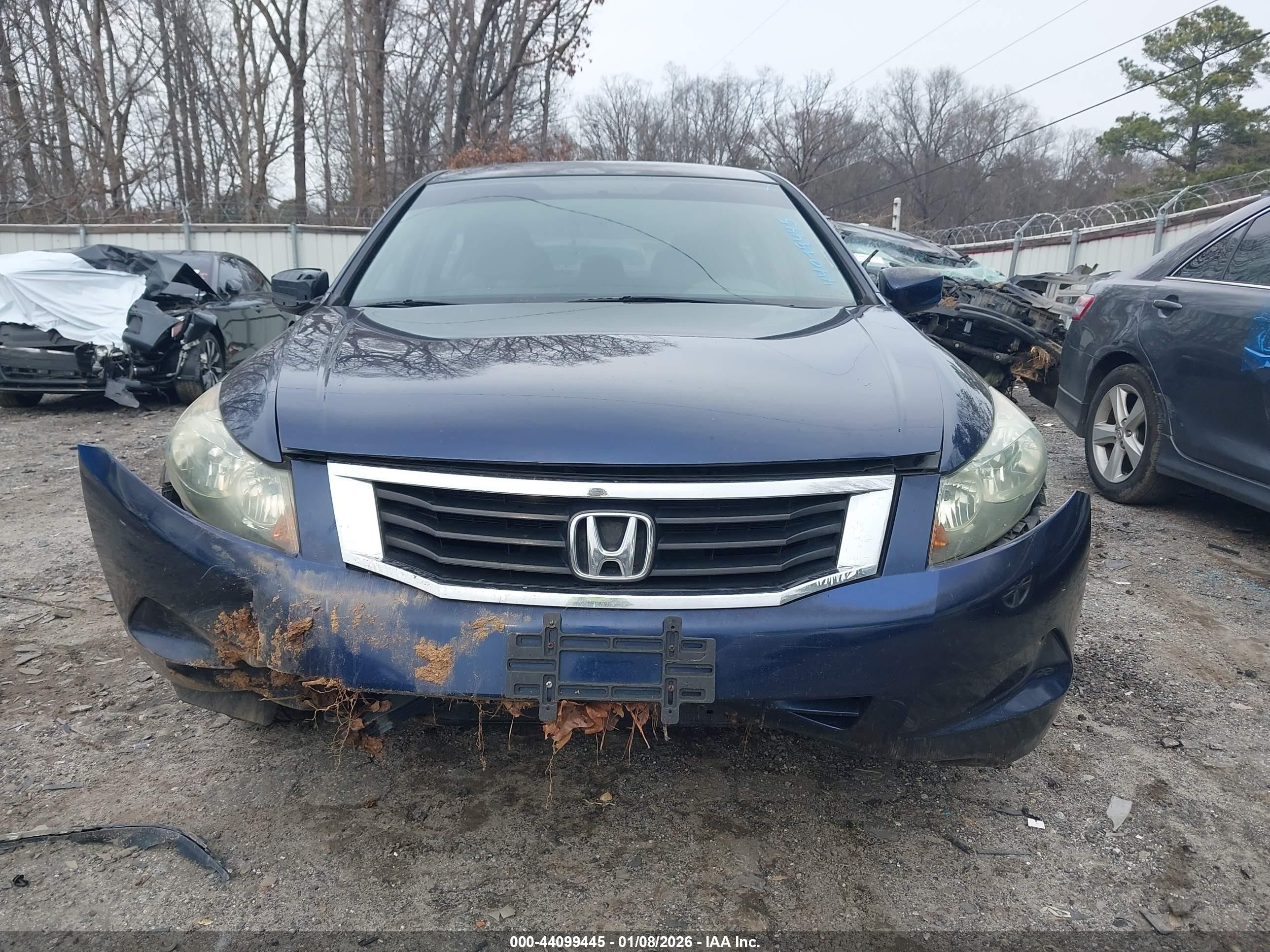 2009 Honda Accord 2.4 Lx-p Blue vin: 1HGCP26429A042208