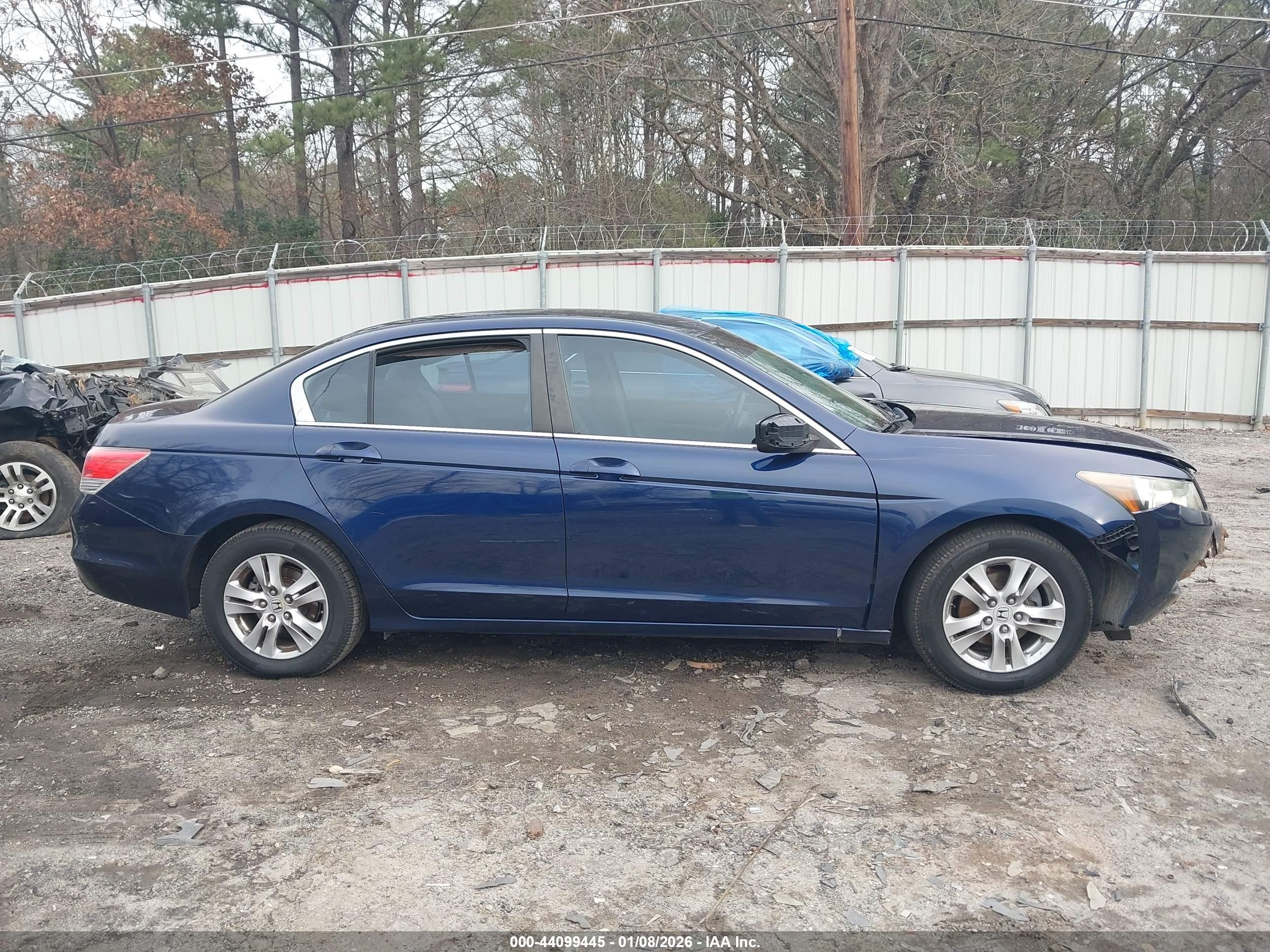 2009 Honda Accord 2.4 Lx-p Blue vin: 1HGCP26429A042208
