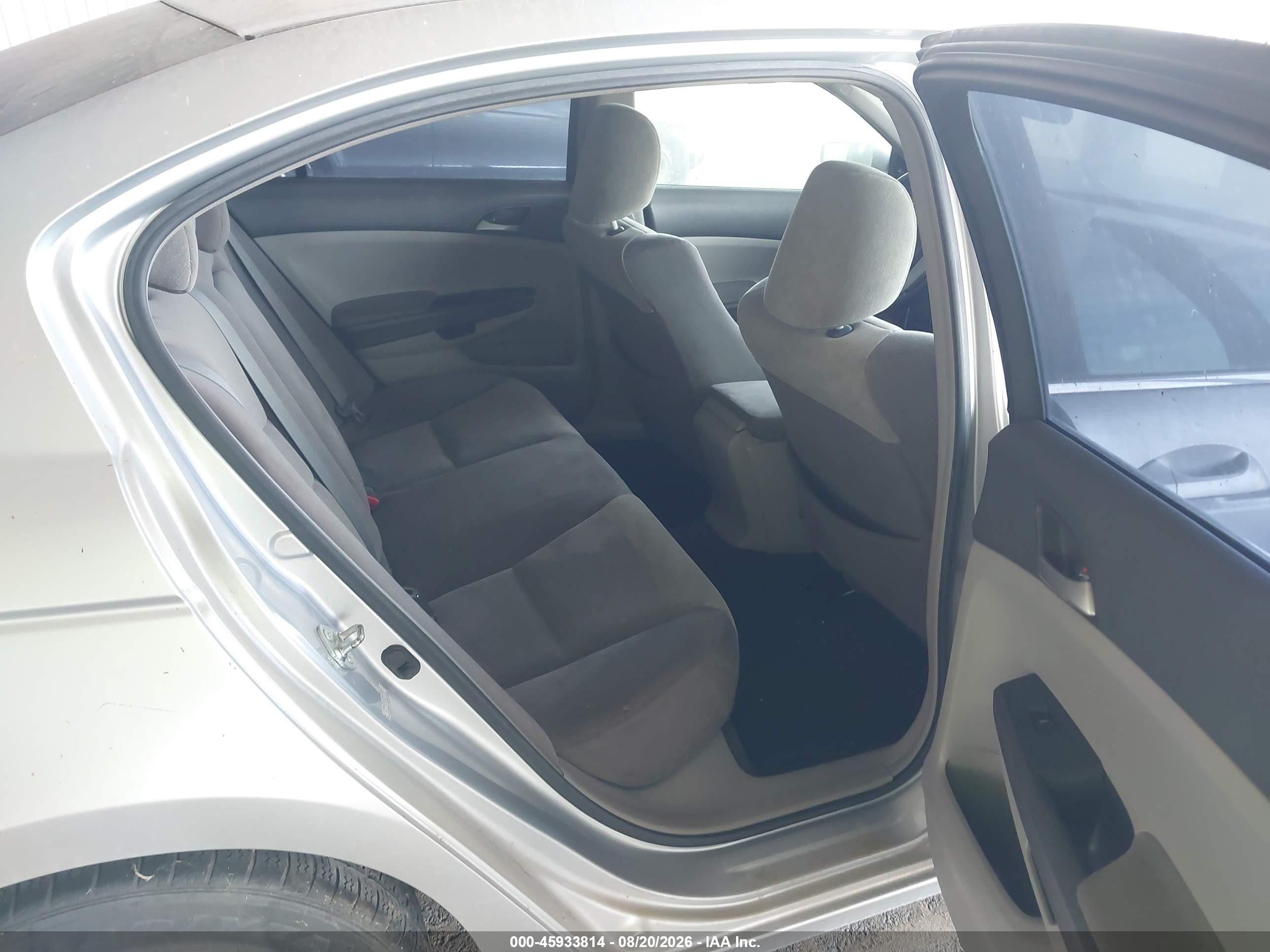 2009 Honda Accord 2.4 Lx-p Gray vin: 1HGCP26429A044217