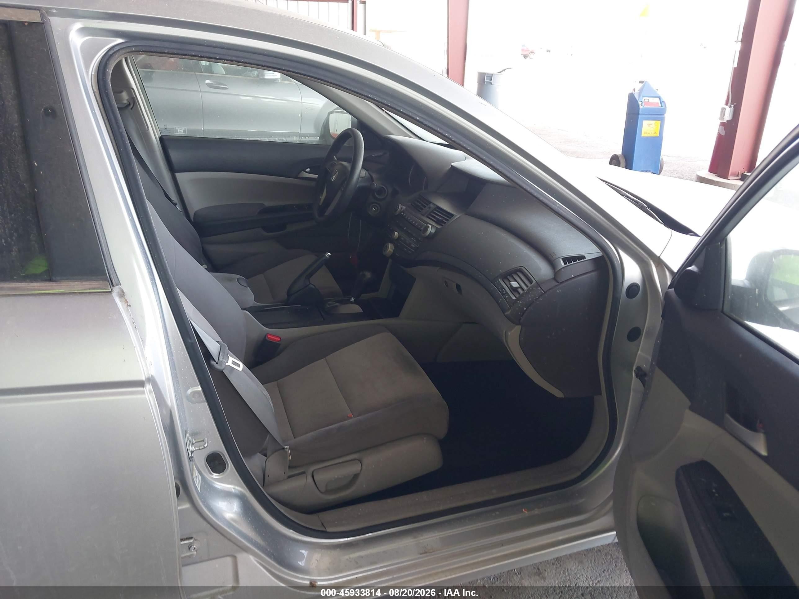 2009 Honda Accord 2.4 Lx-p Gray vin: 1HGCP26429A044217
