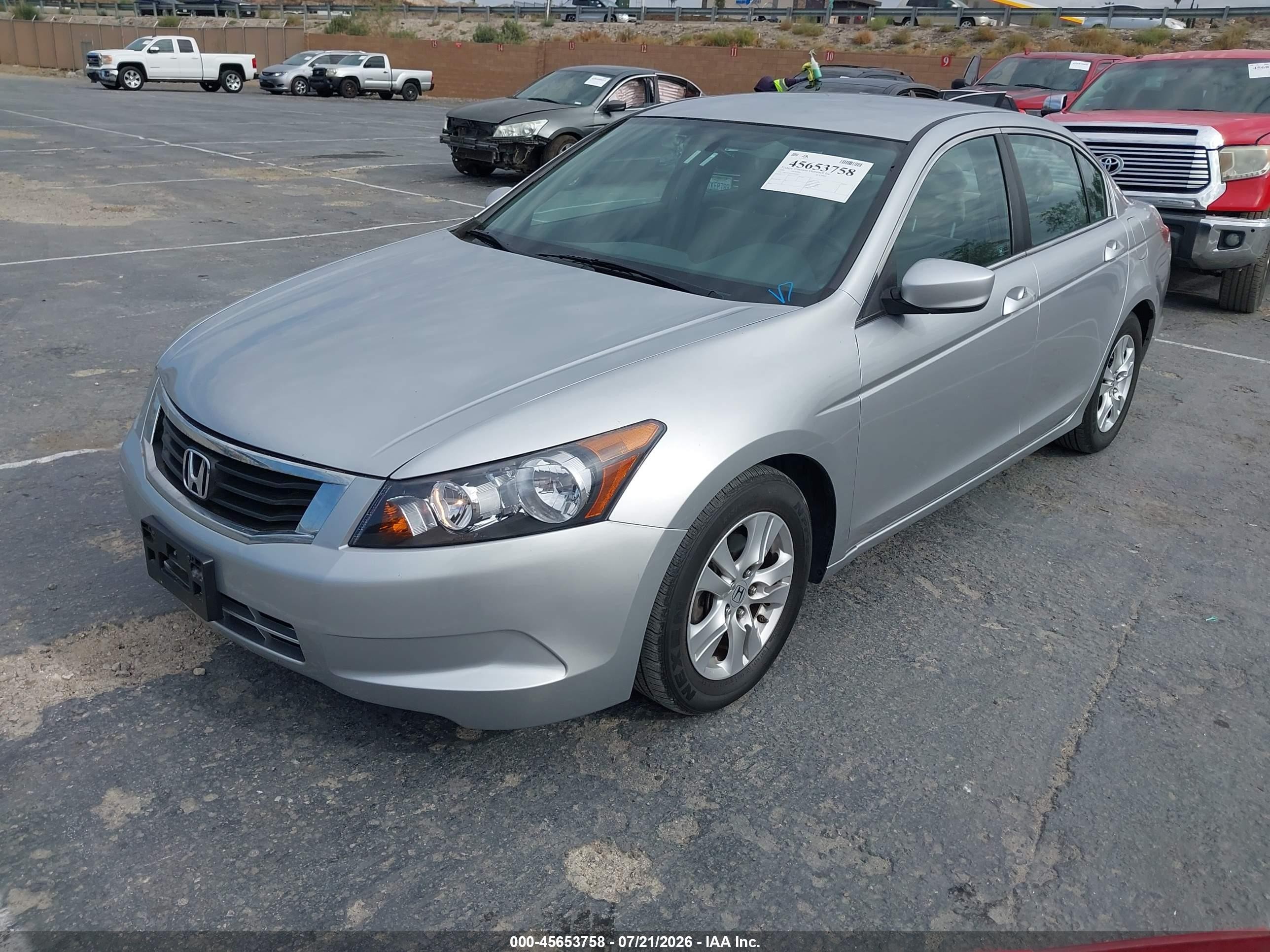 2009 Honda Accord 2.4 Lx-p Silver vin: 1HGCP26429A066623