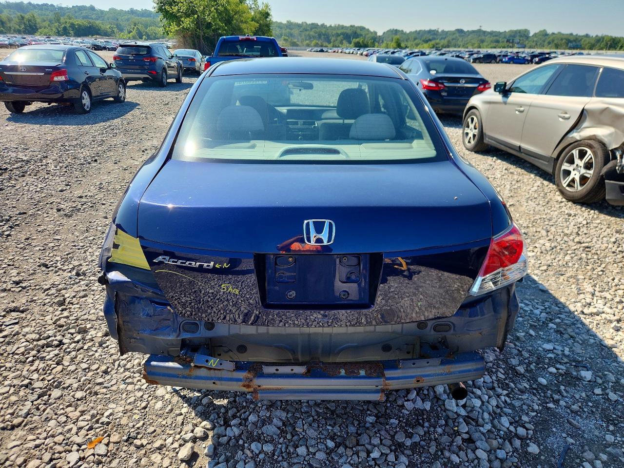 2009 Honda Accord Lxp Blue vin: 1HGCP26429A086077