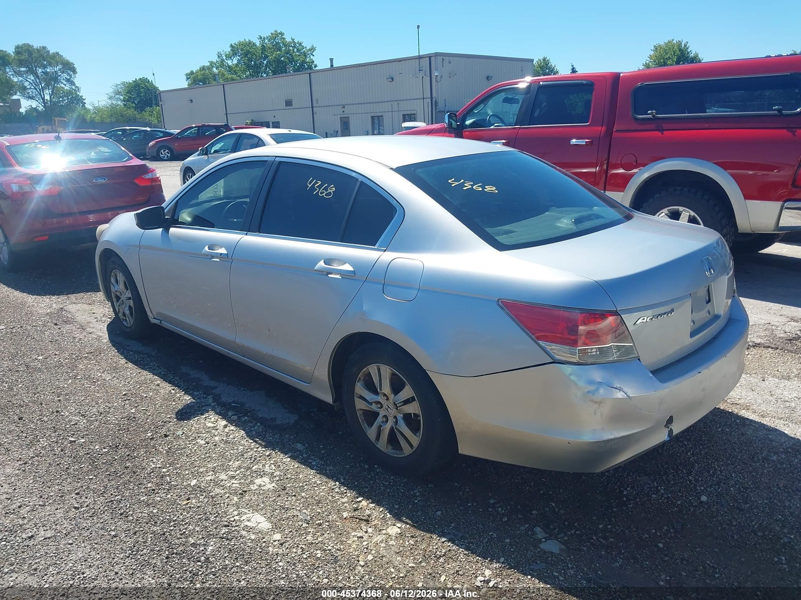 2009 Honda Accord 2.4 Lx-p Silver vin: 1HGCP26429A102293