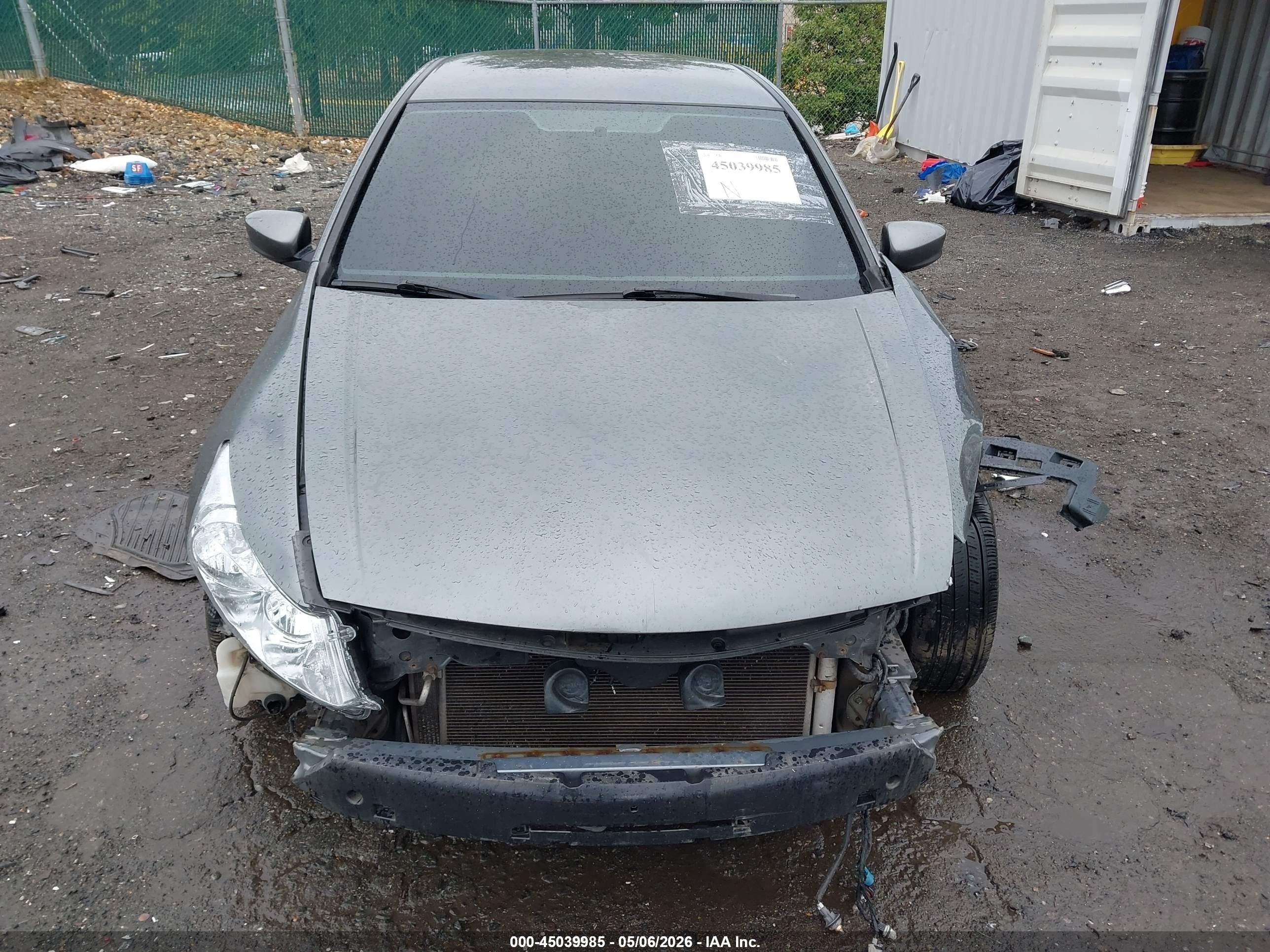 2009 Honda Accord 2.4 Lx-p Серый vin: 1HGCP26429A156175