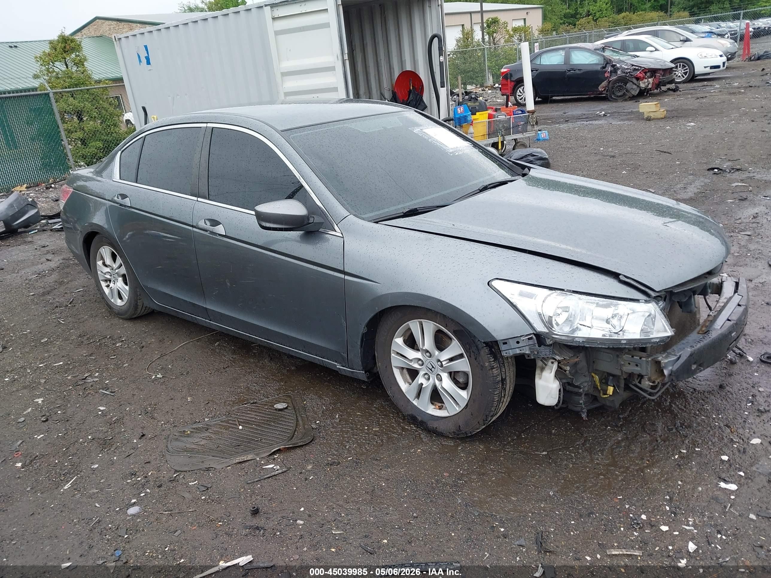 2009 Honda Accord 2.4 Lx-p Gray vin: 1HGCP26429A156175