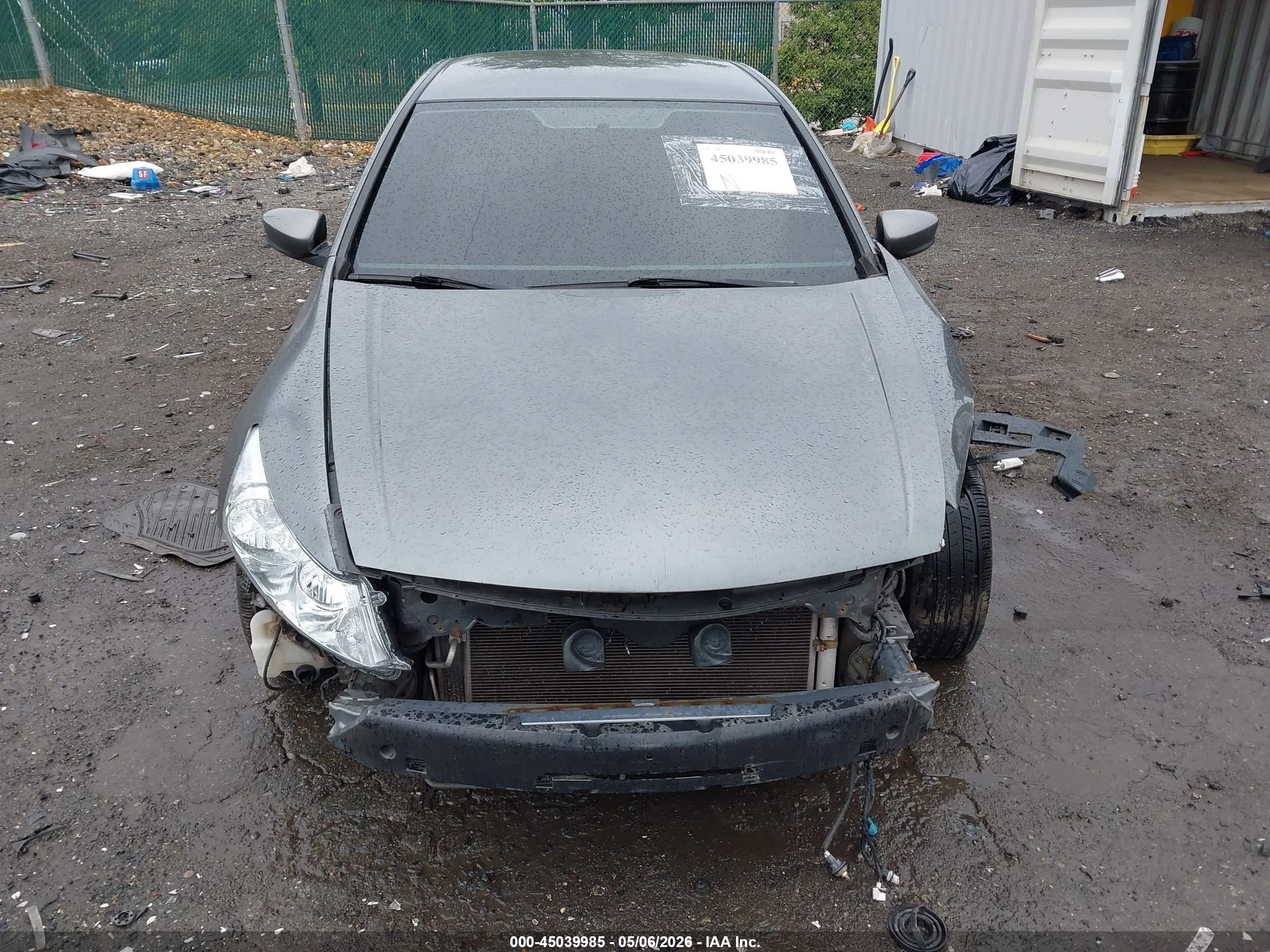 2009 Honda Accord 2.4 Lx-p Серый vin: 1HGCP26429A156175