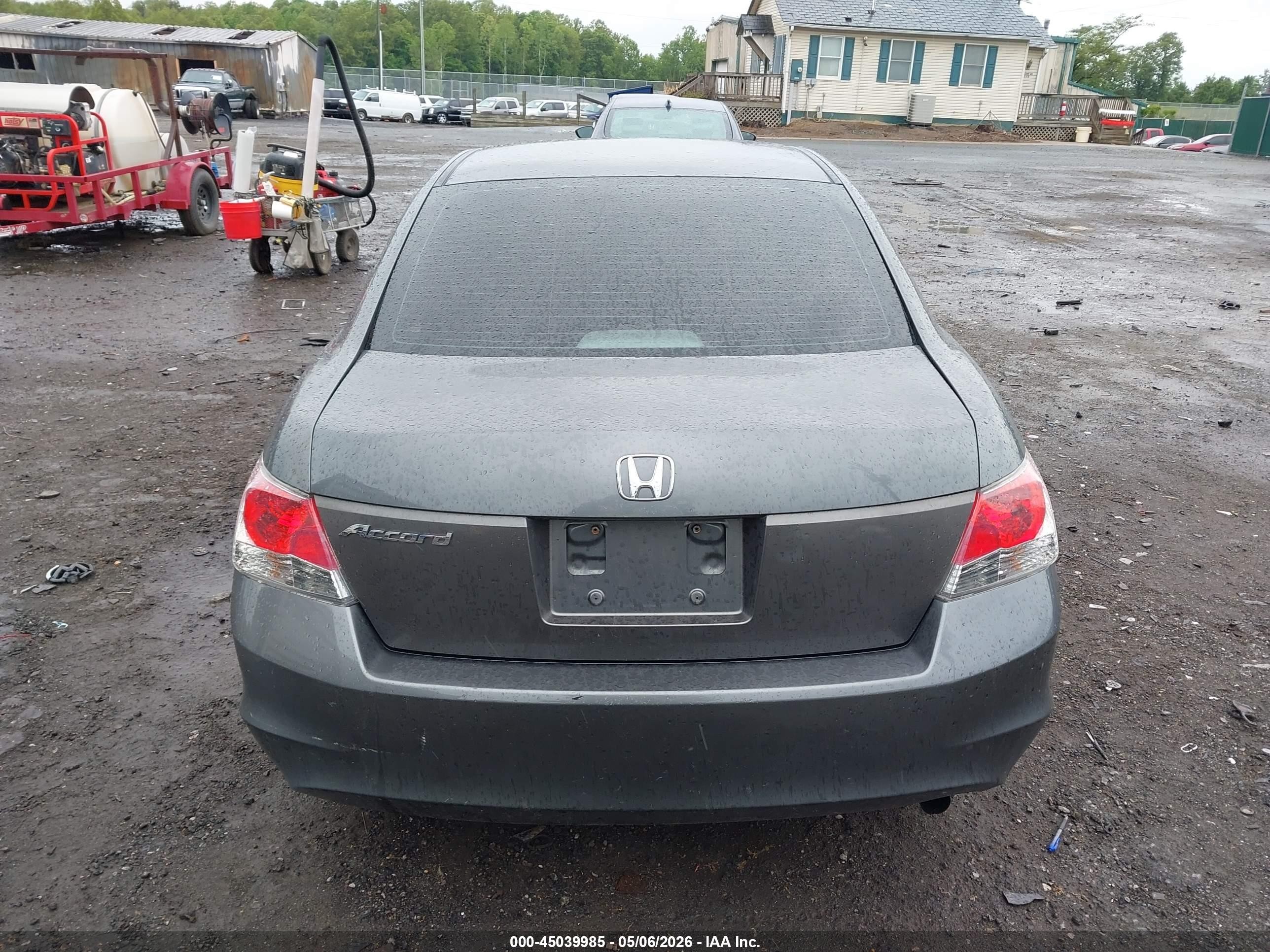2009 Honda Accord 2.4 Lx-p Серый vin: 1HGCP26429A156175