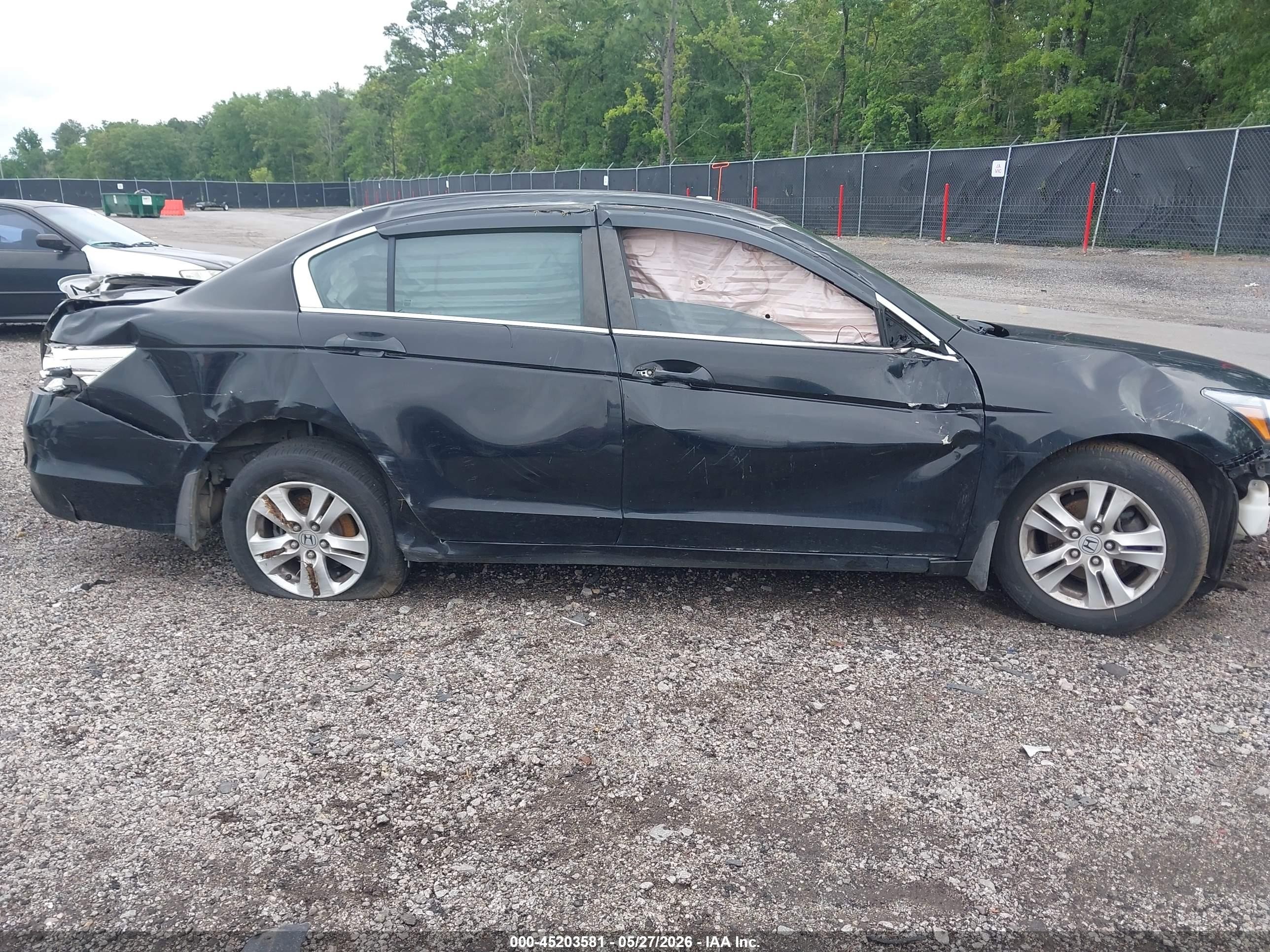 2009 Honda Accord 2.4 Lx-p Black vin: 1HGCP26429A176880