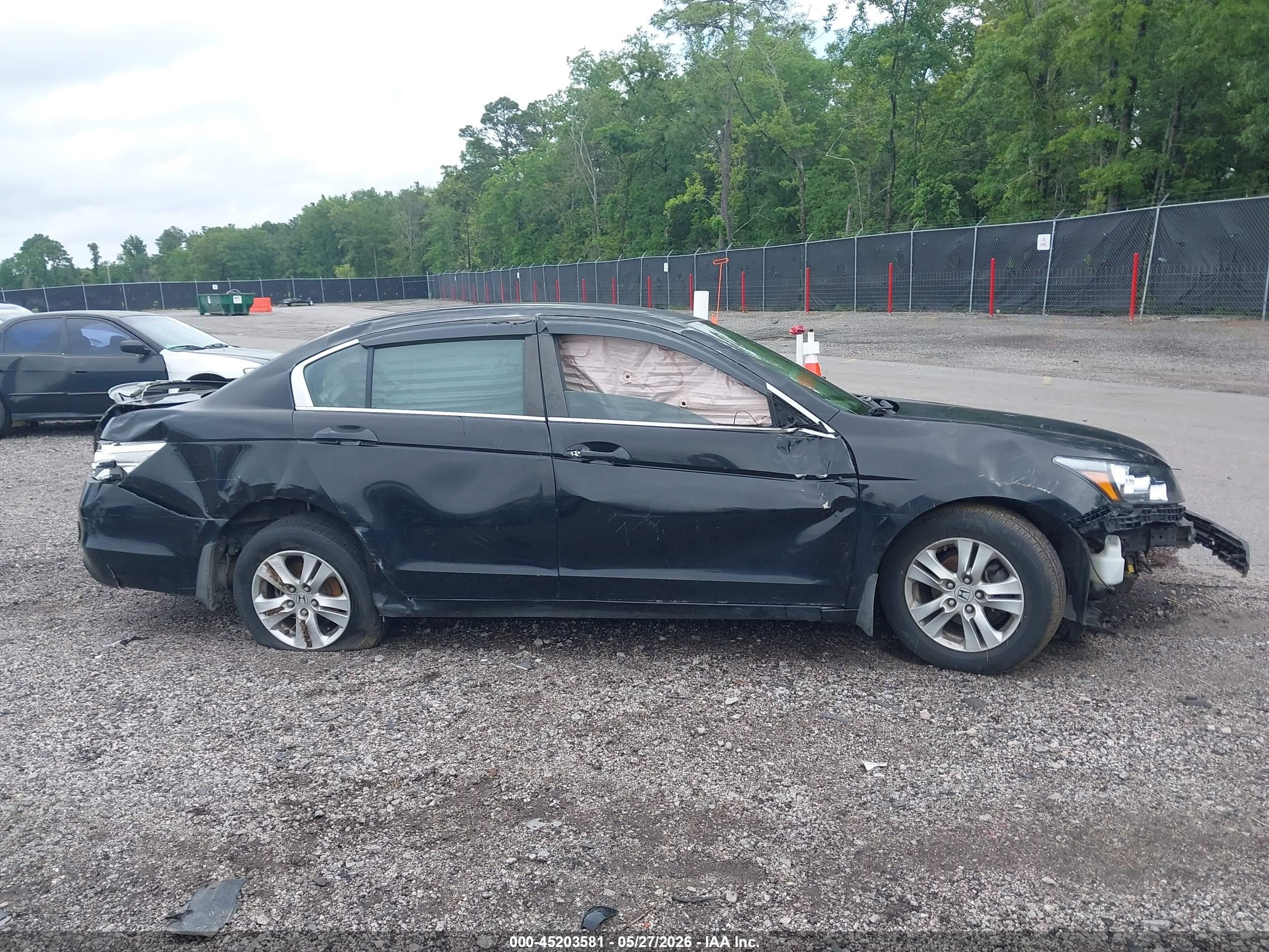 2009 Honda Accord 2.4 Lx-p Black vin: 1HGCP26429A176880