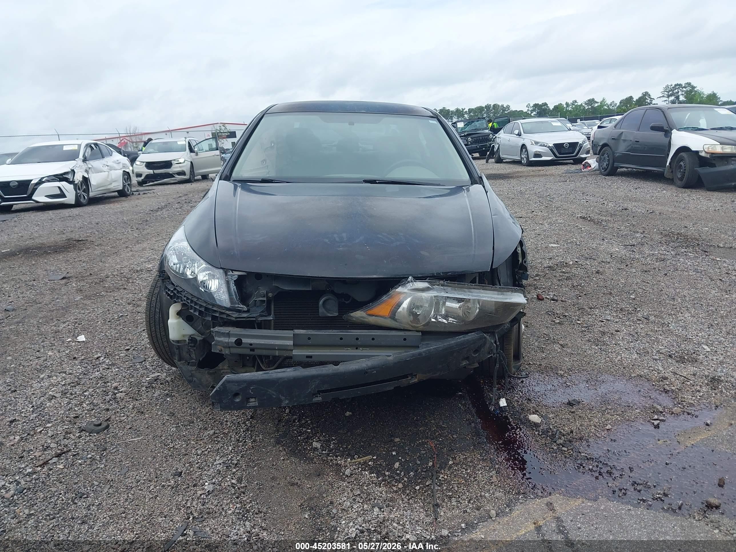 2009 Honda Accord 2.4 Lx-p Black vin: 1HGCP26429A176880