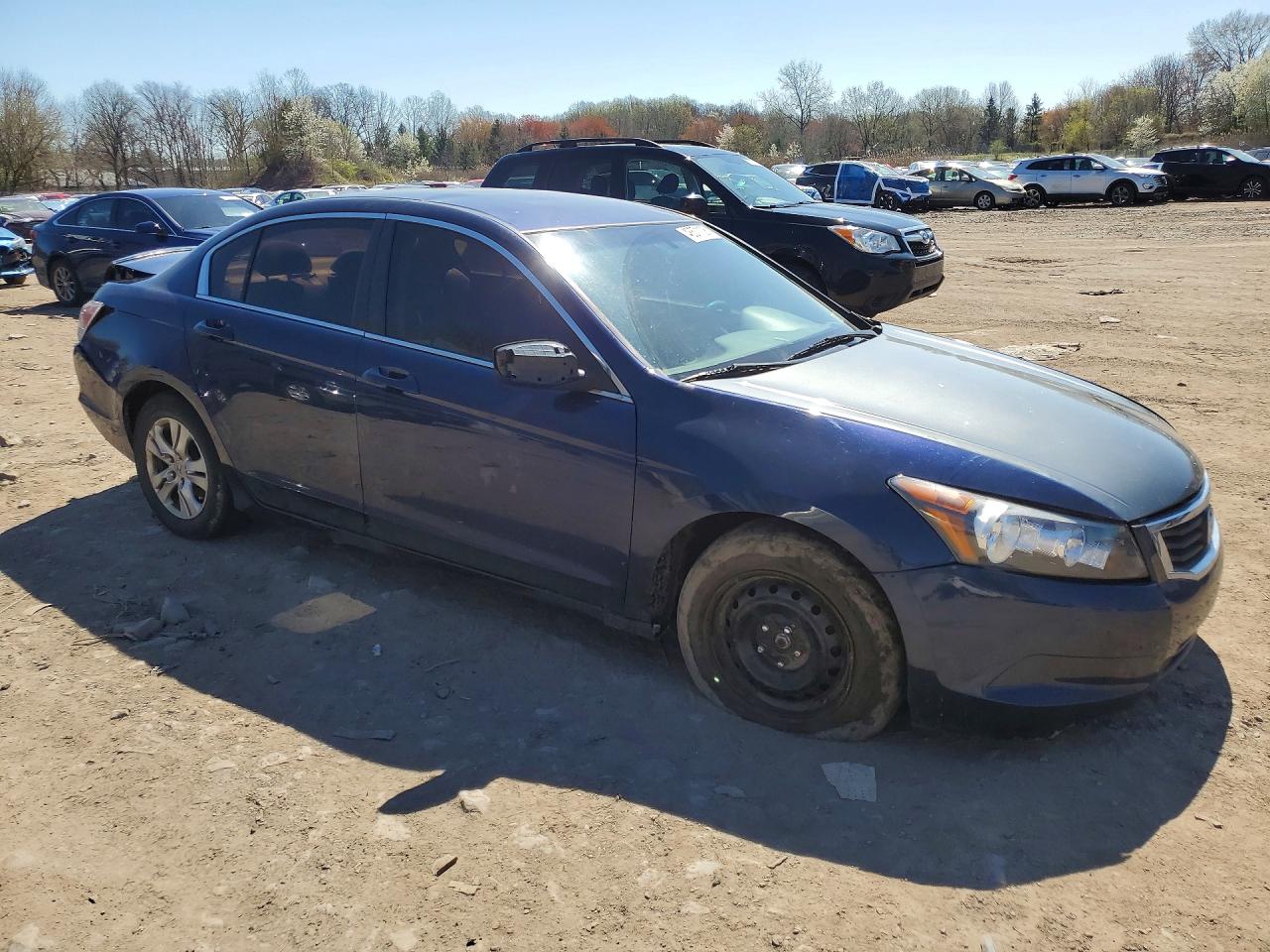 2009 Honda Accord Lxp Синий vin: 1HGCP26429A190181