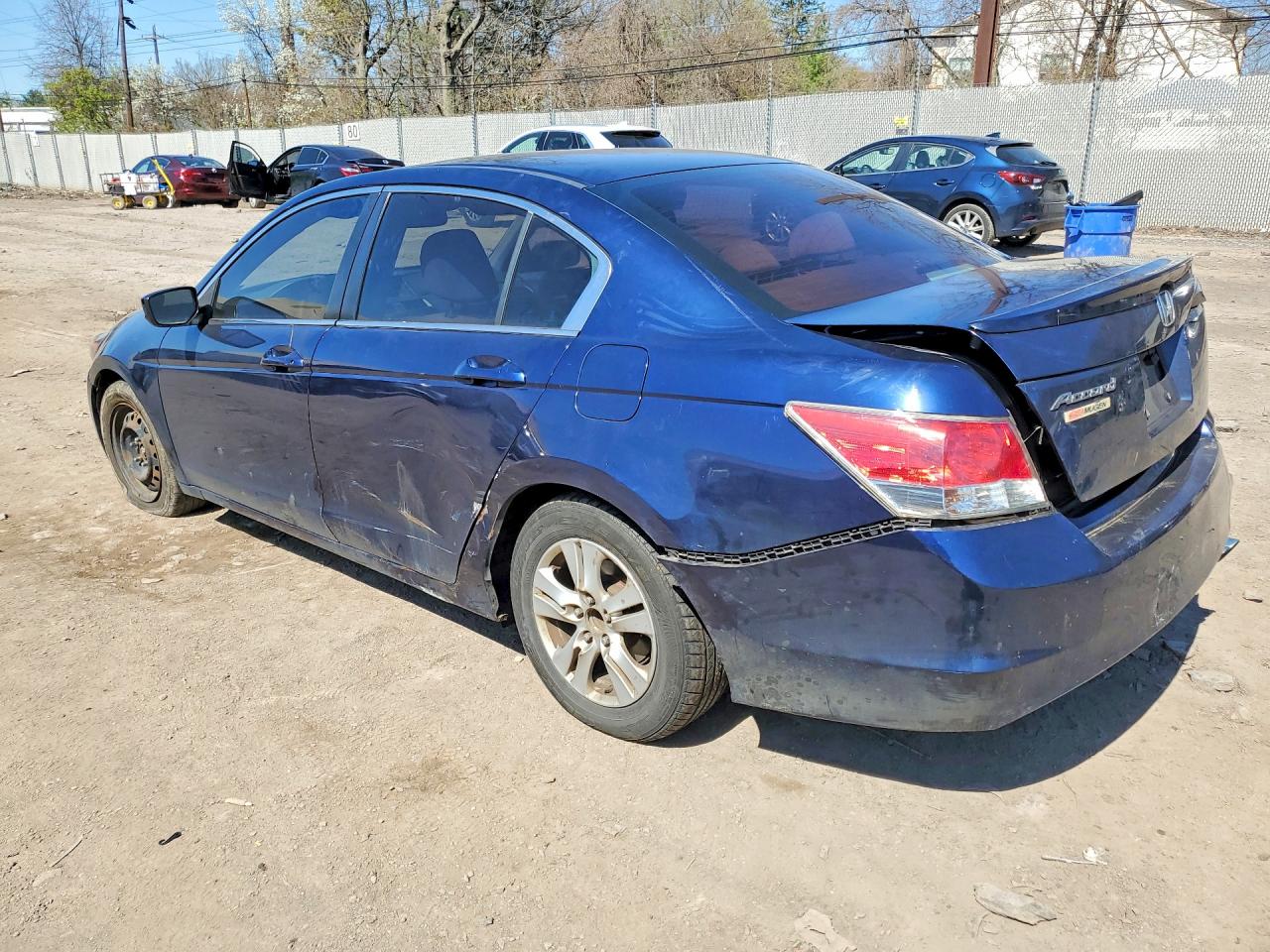 2009 Honda Accord Lxp Синий vin: 1HGCP26429A190181