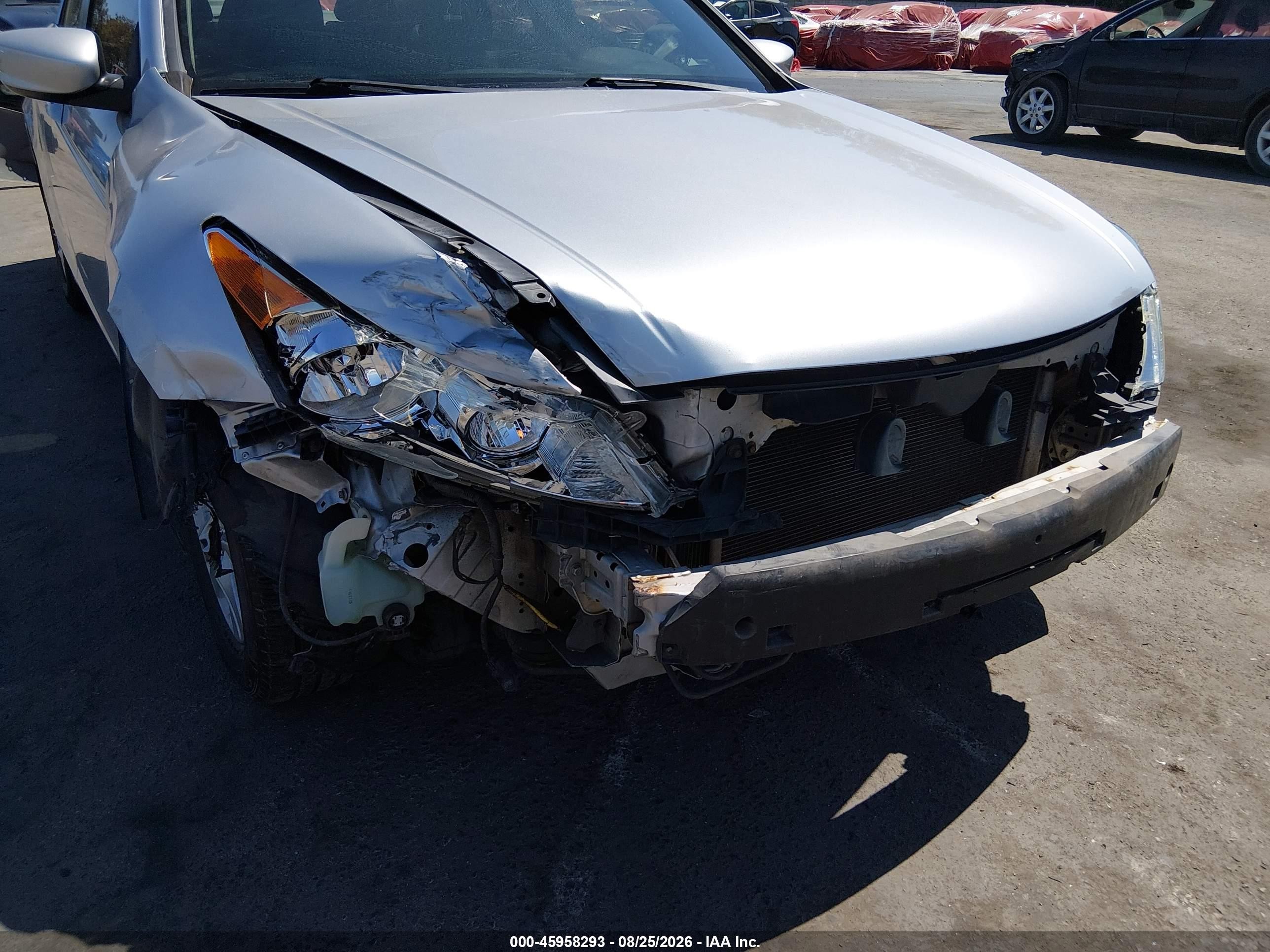 2008 Honda Accord 2.4 Lx-p Silver vin: 1HGCP26438A025724