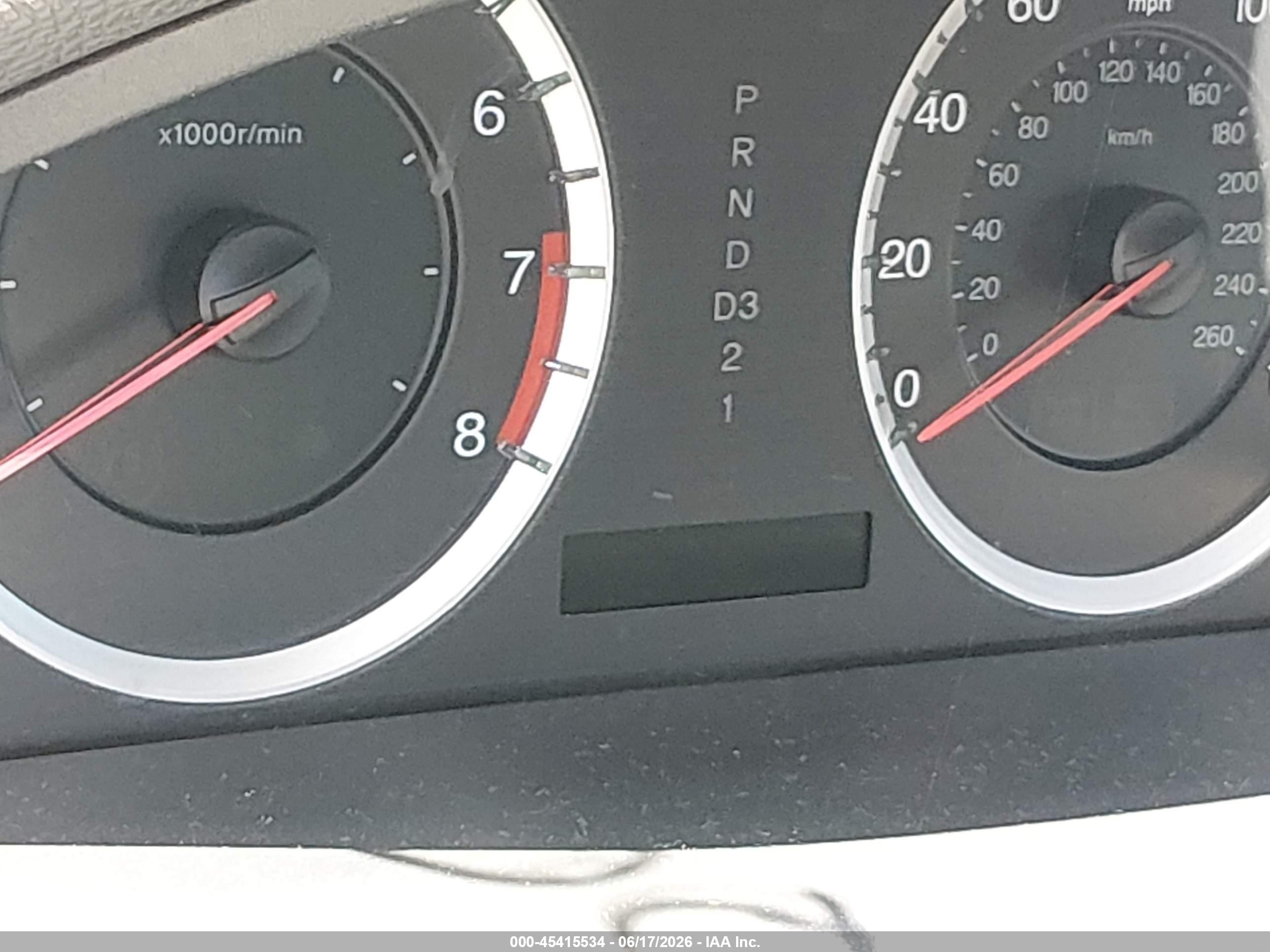 2008 Honda Accord 2.4 Lx-p Gray vin: 1HGCP26438A032754