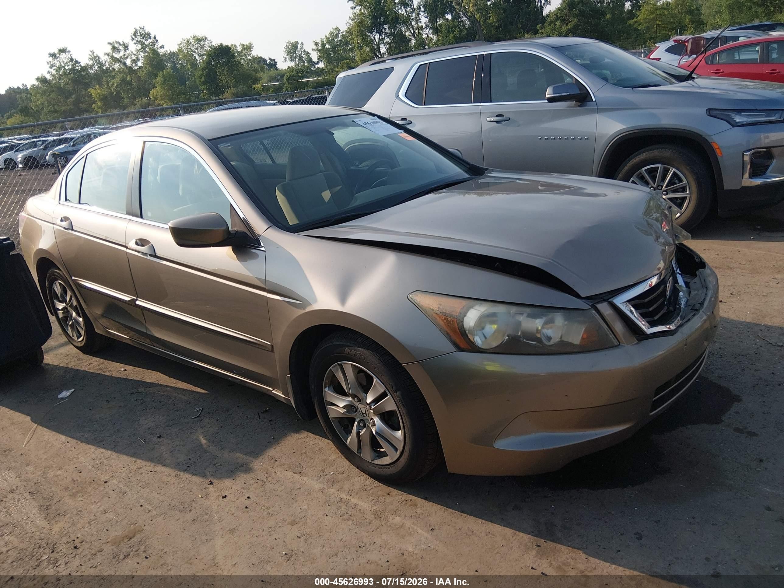2008 Honda Accord 2.4 Lx-p Gold vin: 1HGCP26438A060909