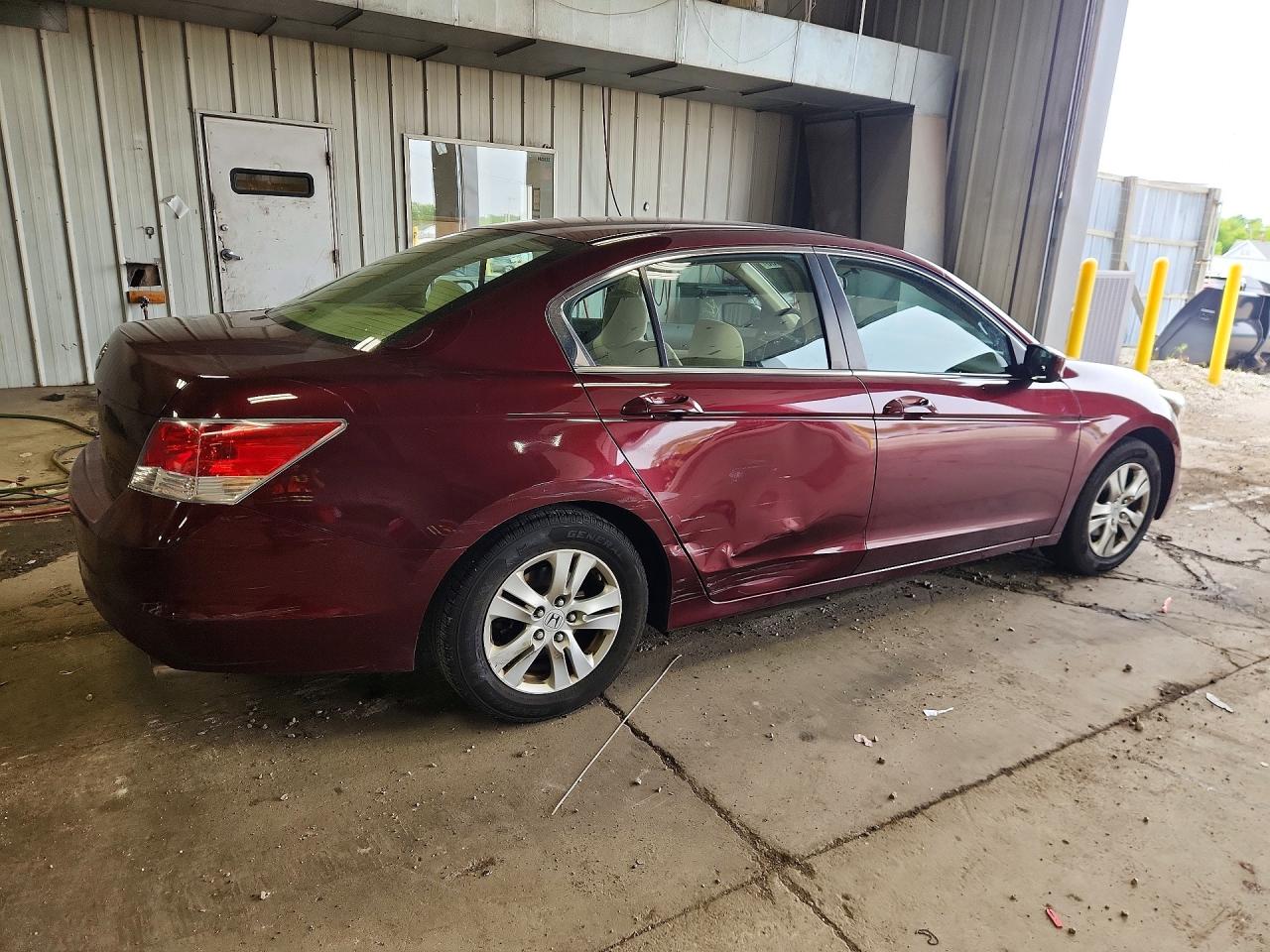 2008 Honda Accord Lxp Maroon vin: 1HGCP26438A087527