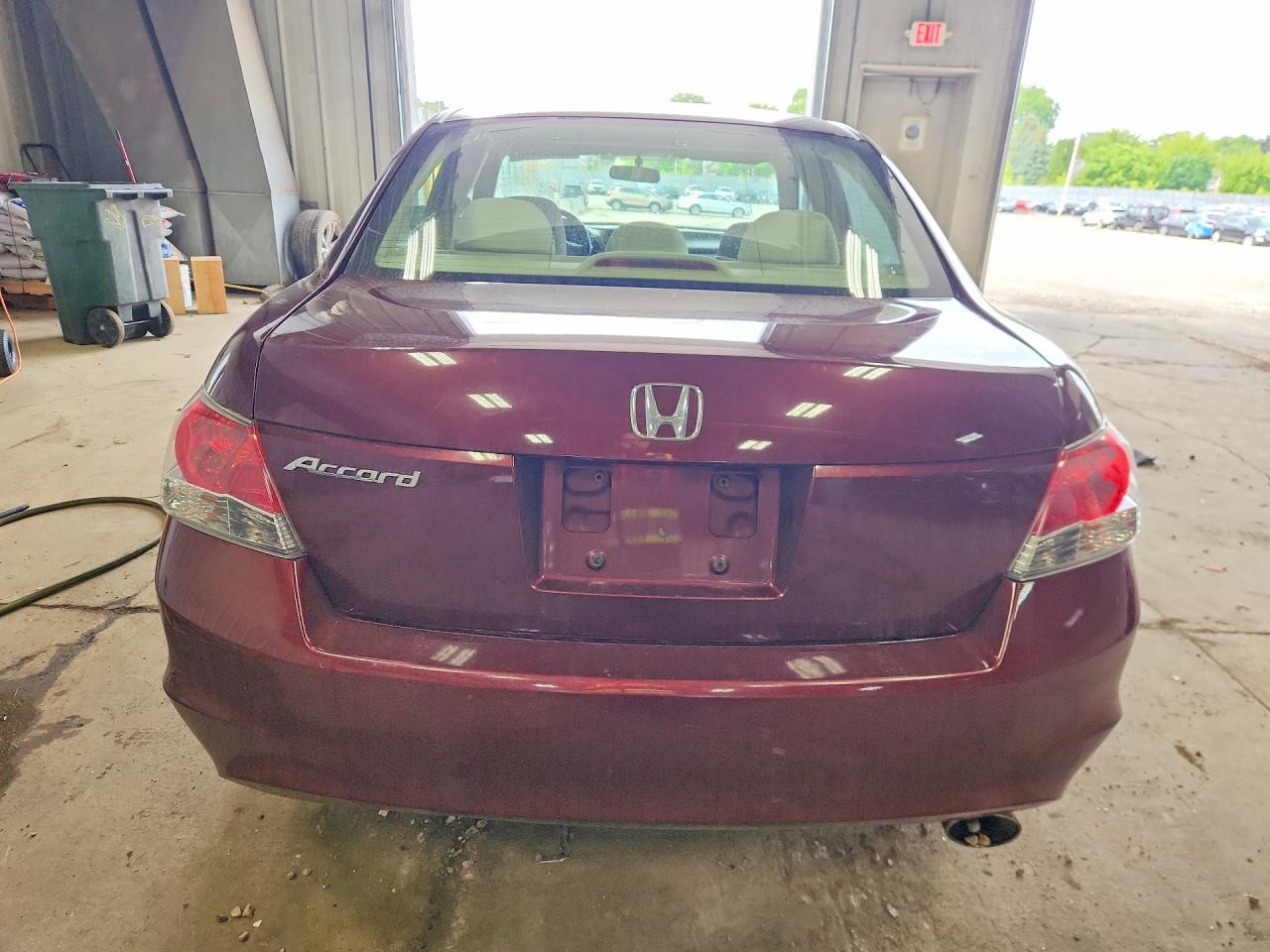 2008 Honda Accord Lxp Maroon vin: 1HGCP26438A087527