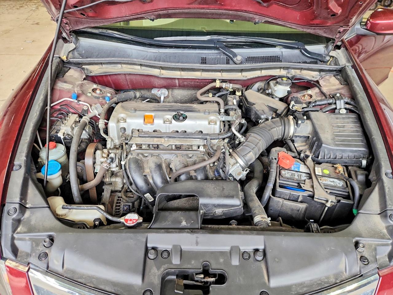 2008 Honda Accord Lxp Maroon vin: 1HGCP26438A087527